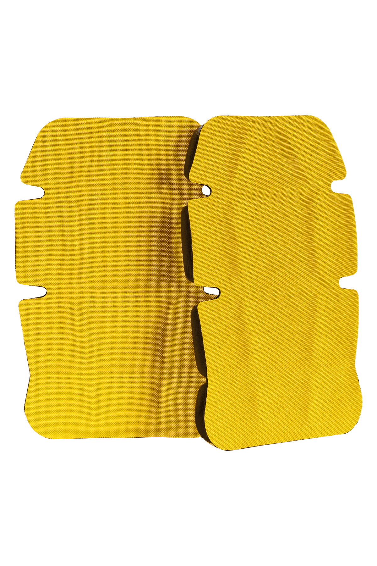 Sioen PRO Diskos in Black/Yellow, back view