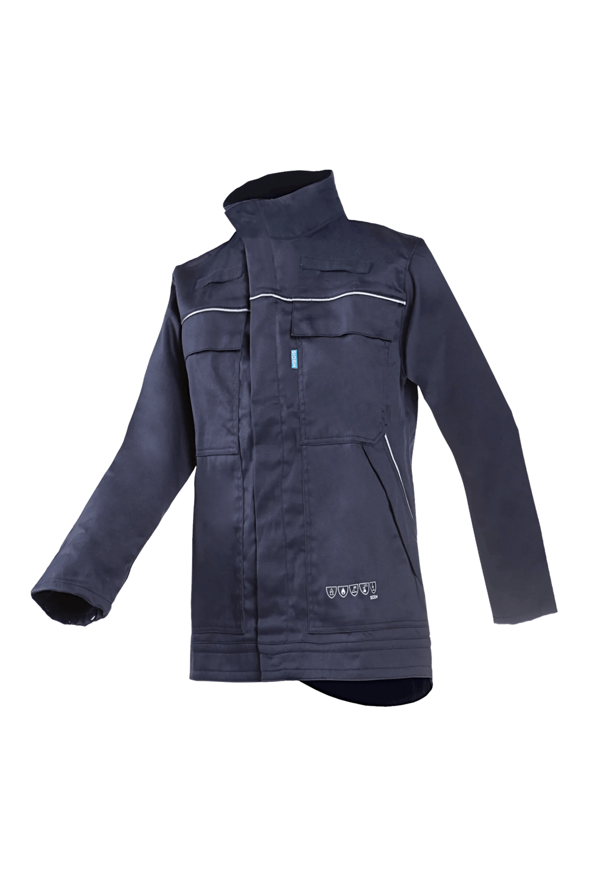Sioen PRO Obera in Navy blue, side view