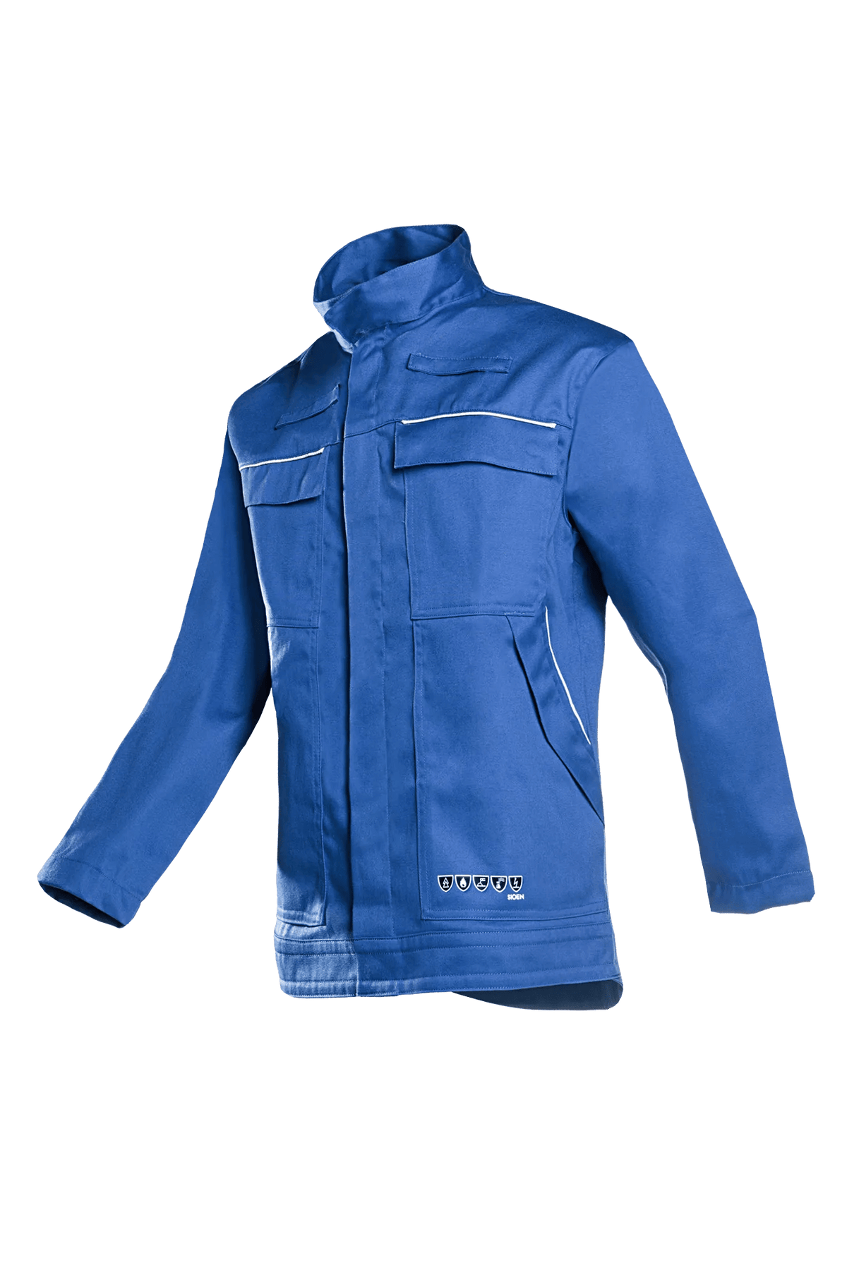 Sioen PRO Obera in Royal blue, side view
