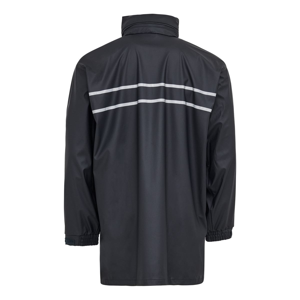 ELKA Rainwear Dry Zone D-Lux PU Rain Jacket with extra length in Navy