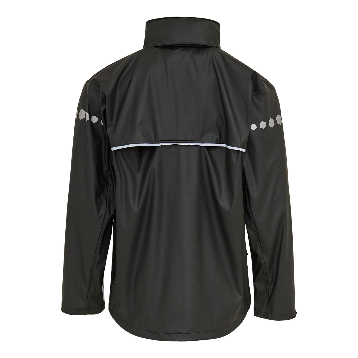 ELKA Rainwear Dry Zone D-Lux PU Rain Jacket in Black