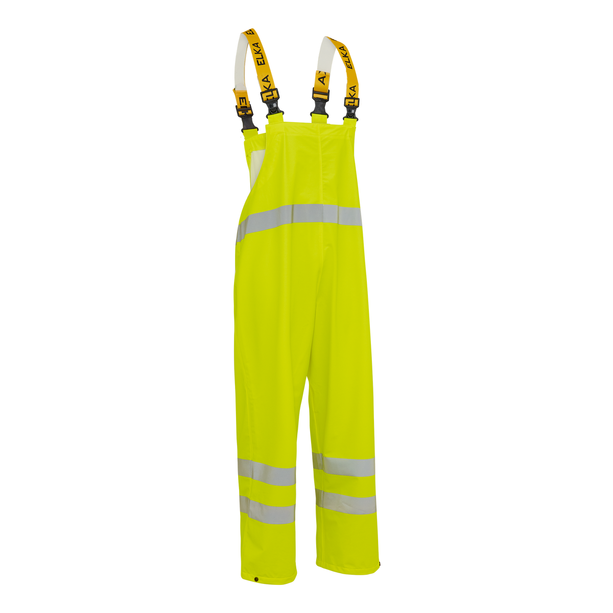 ELKA Rainwear Dry Zone Visible Bib & Brace in Fl. Yellow