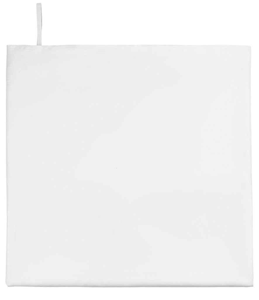 SOL'S Atoll 100 Microfibre Bath Sheet in White, front view