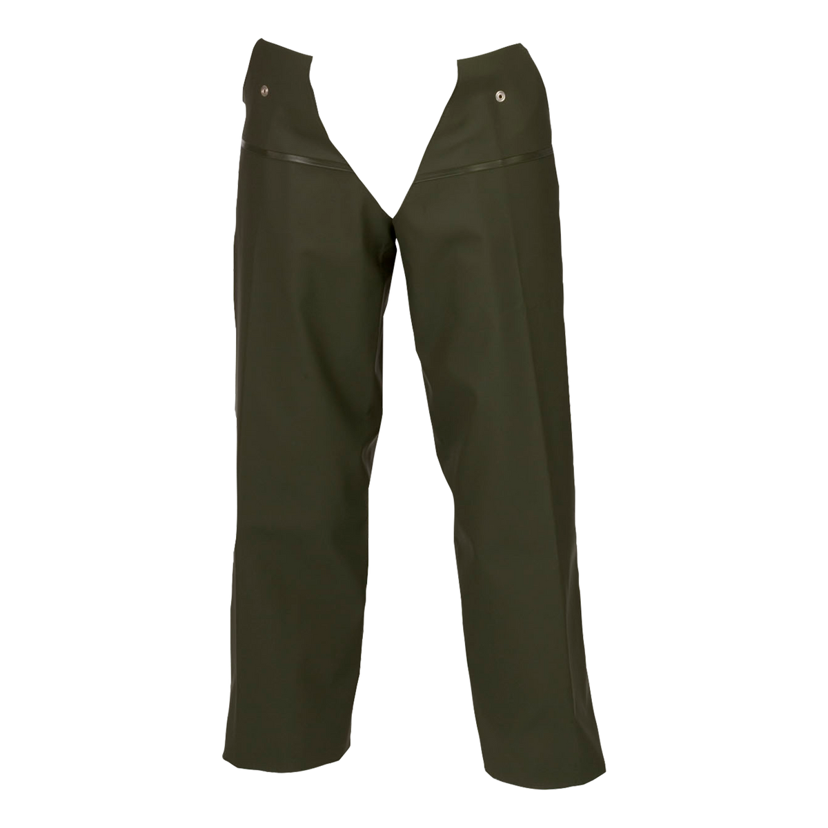 ELKA Rainwear Leggings in Olive, front view