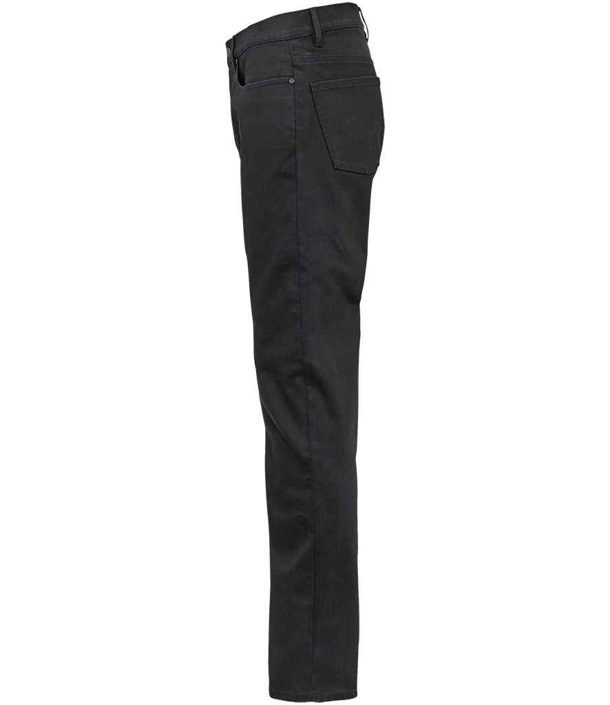 NEOBLU Gaspard Stretch Jeans in Deep Black, side view