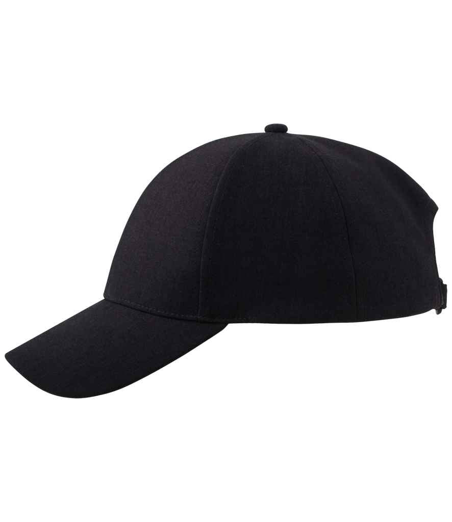 NEOBLU Tom 6 Panel Cap in Anthracite Marl, side view