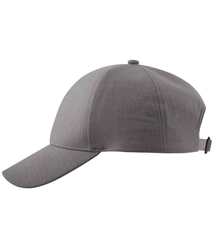 NEOBLU Tom 6 Panel Cap in Grey Marl, side view