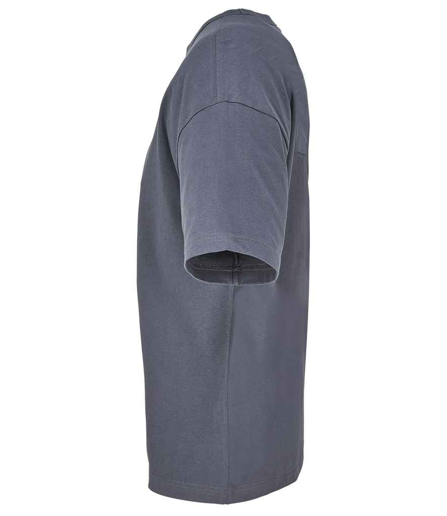 SOL'S Boxy Oversized Organic T-Shirt in Mouse Grey, side view