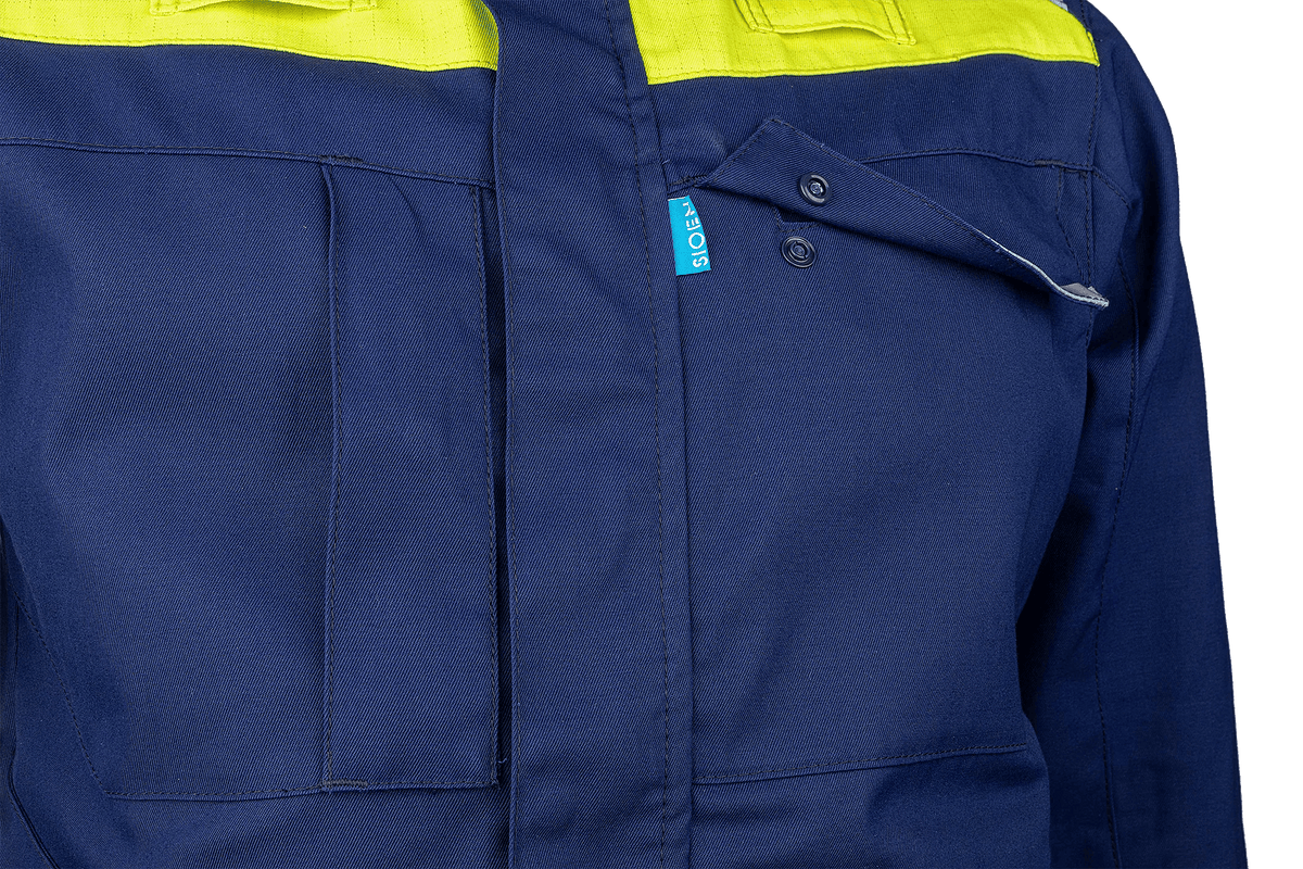 Sioen PRO Laruns in Sailor blue/High-vis yellow