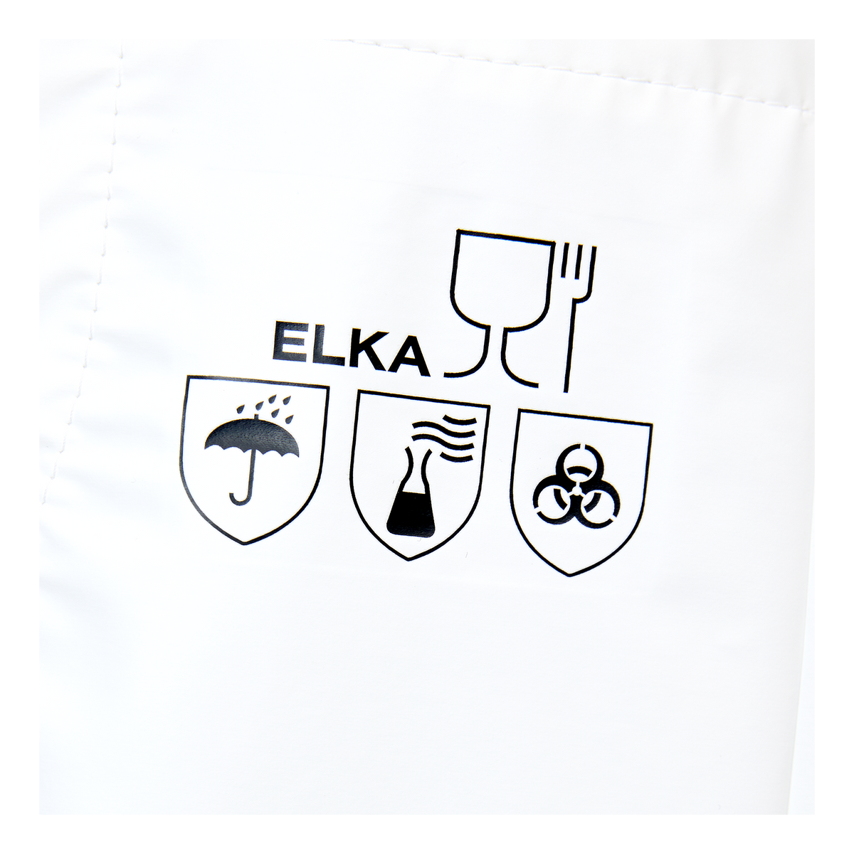 ELKA Rainwear ELKA FOOD Smock G&F in White