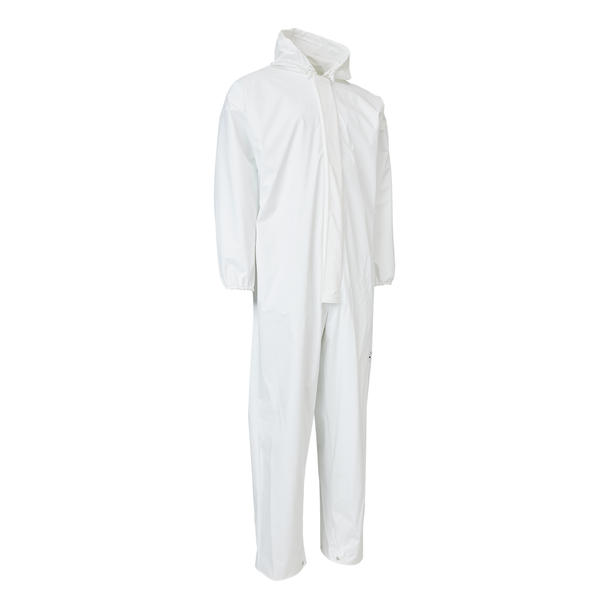 ELKA Rainwear ELKA PRO Coverall in White, front view