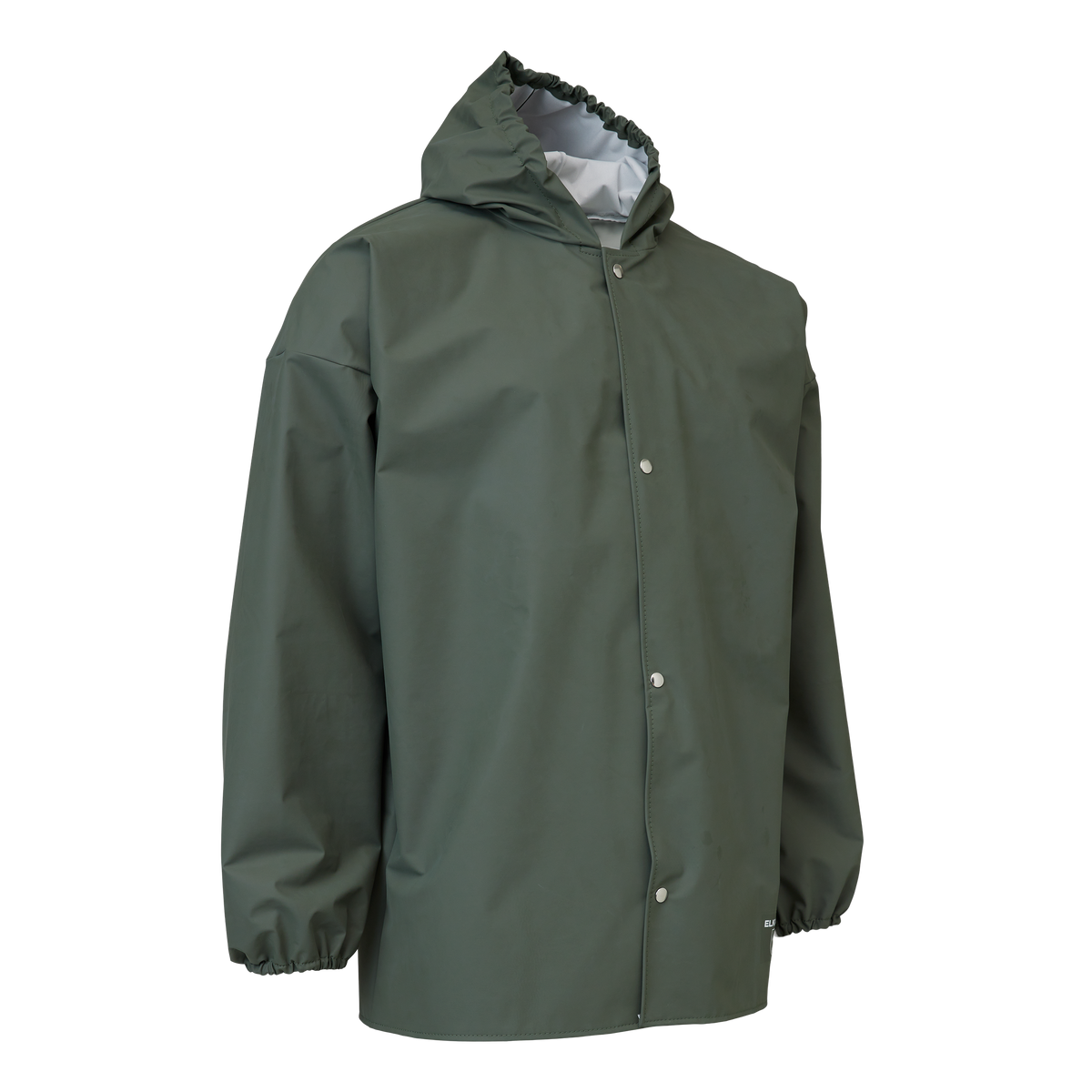 ELKA Rainwear ELKA PRO Jacket in Olive, front view