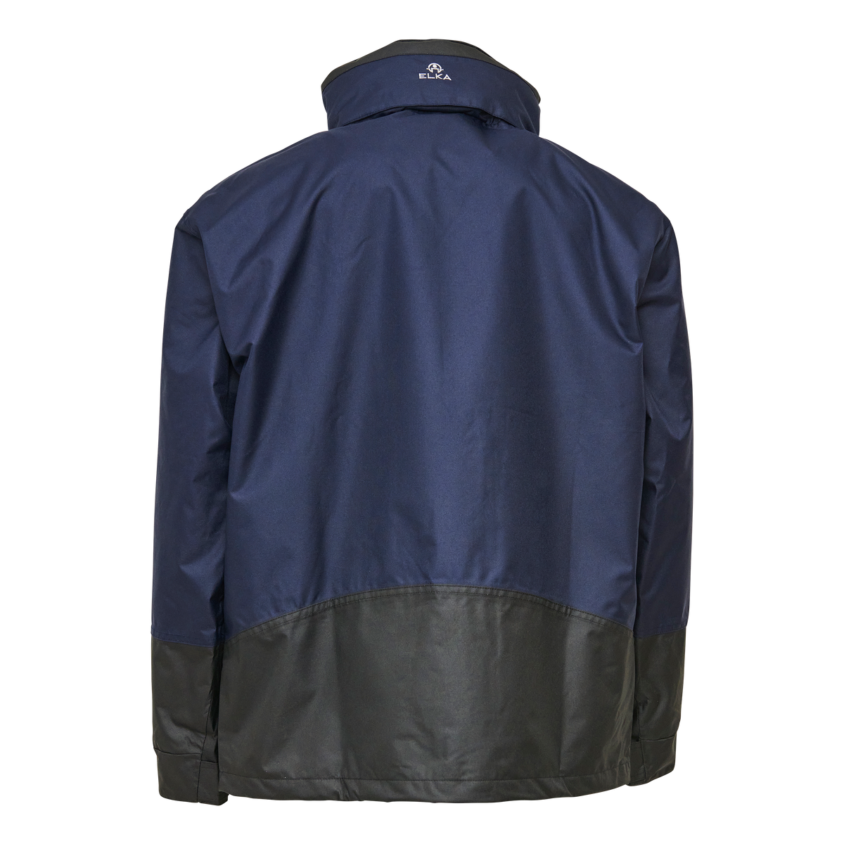 ELKA Rainwear Working Xtreme rain jacket with a 2-way zipper in Navy/Black