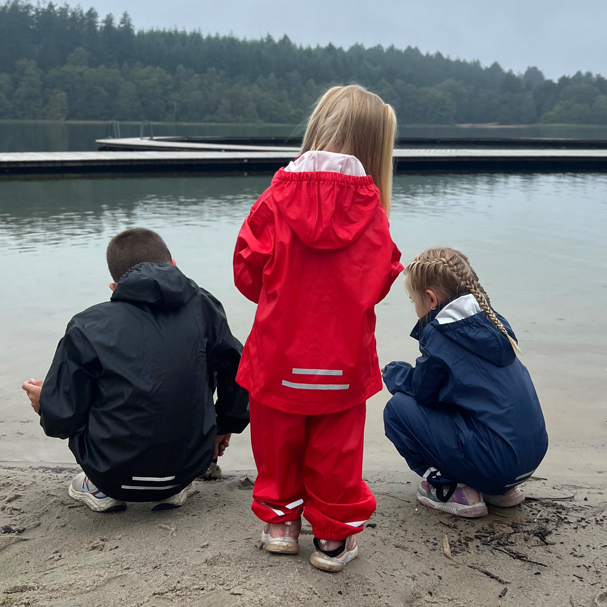 ELKA Rainwear Rain Set Kids, front view