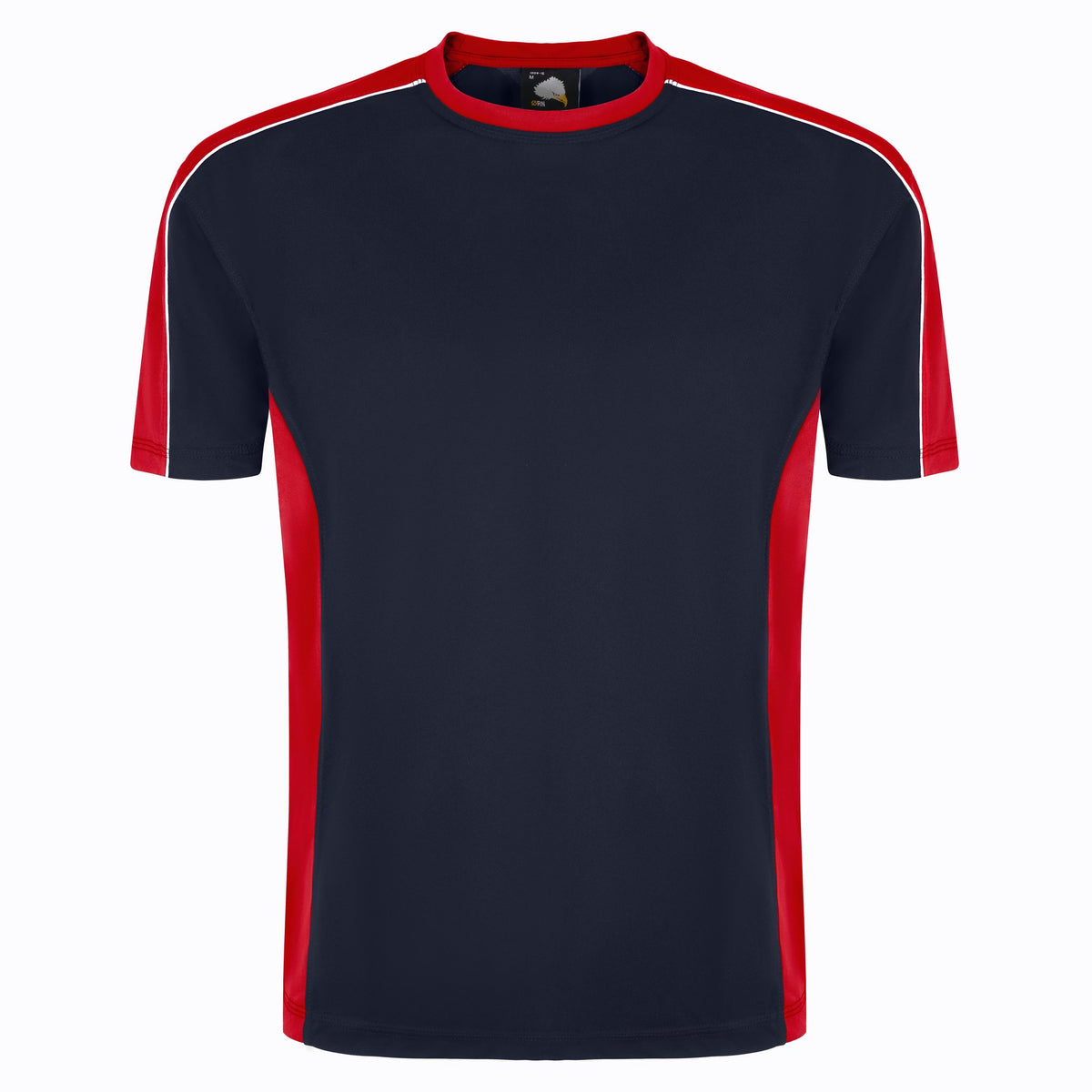 ØRN Avocet Wicking T-Shirt – Navy - Red – front