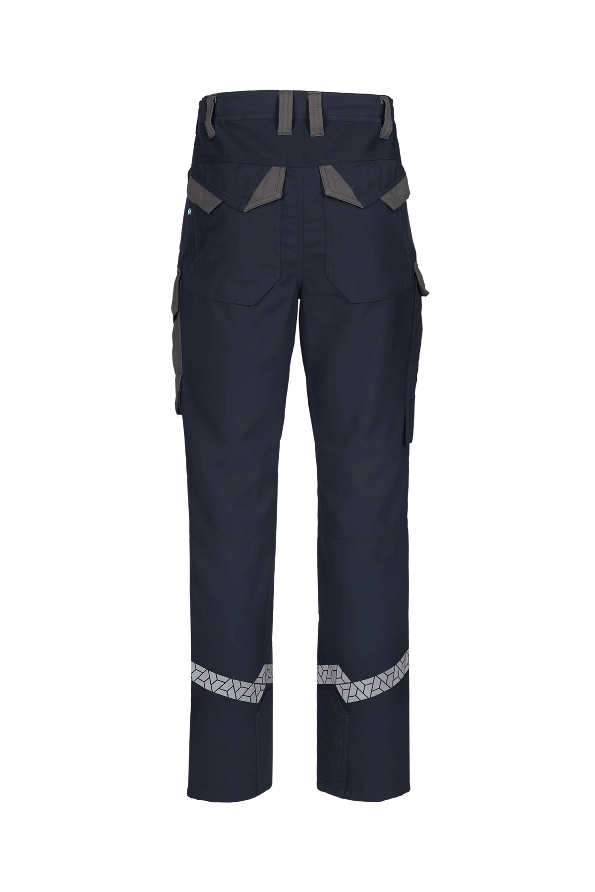 Sioen PRO Tyam in Navy blue/Anthracite grey, back view