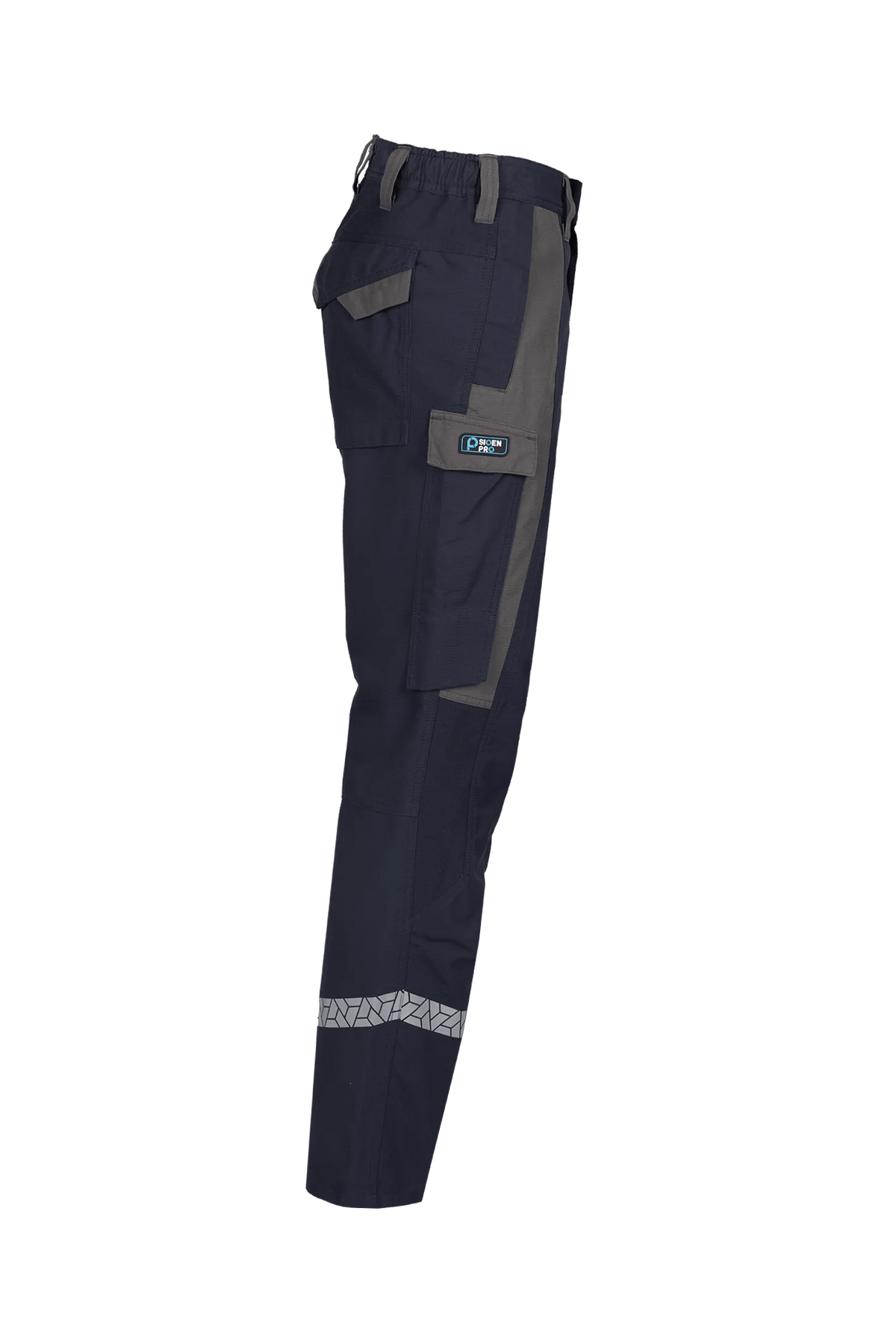 Sioen PRO Tyam in Navy blue/Anthracite grey, side view