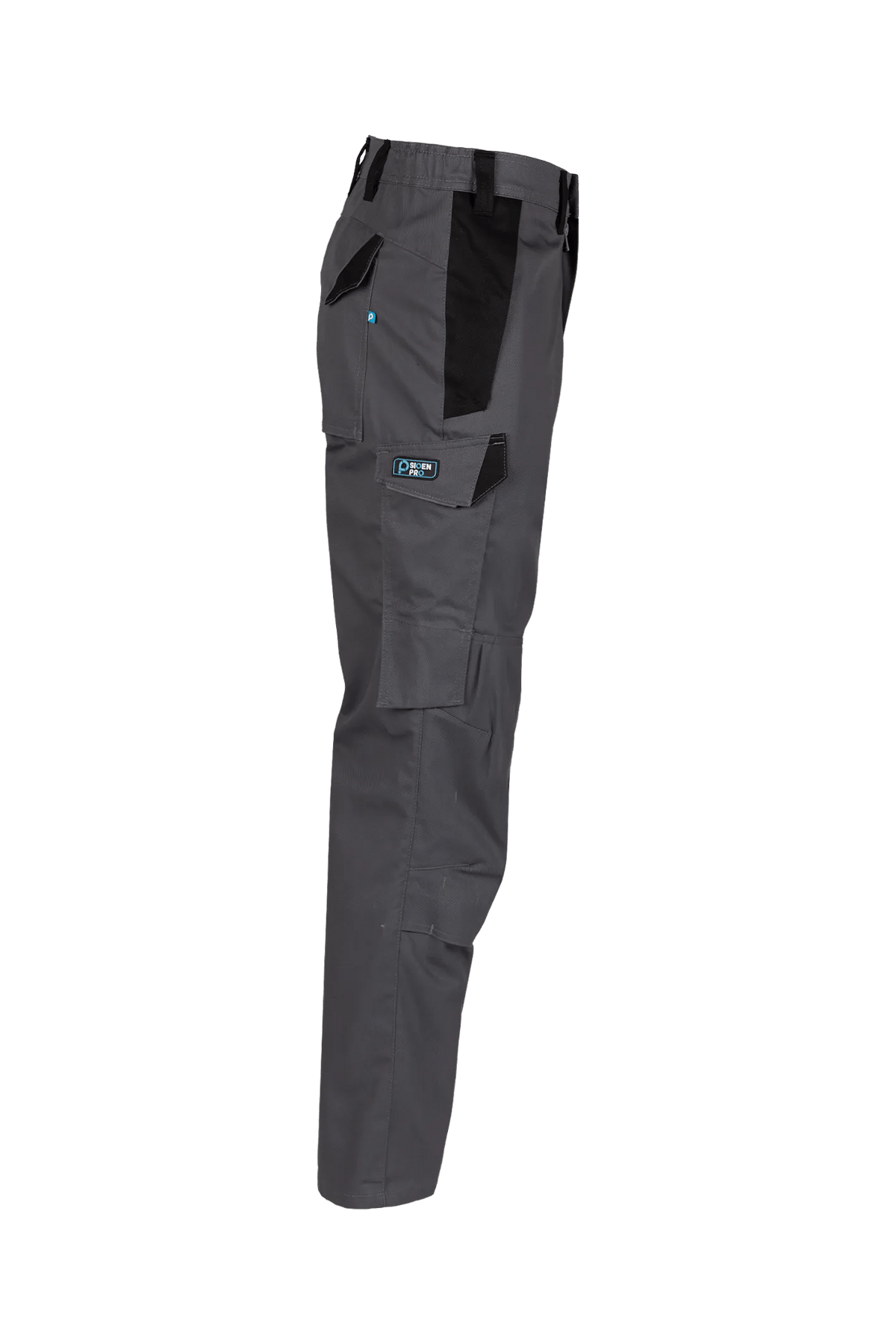 Sioen PRO Ostro in Anthracite grey/Black, side view