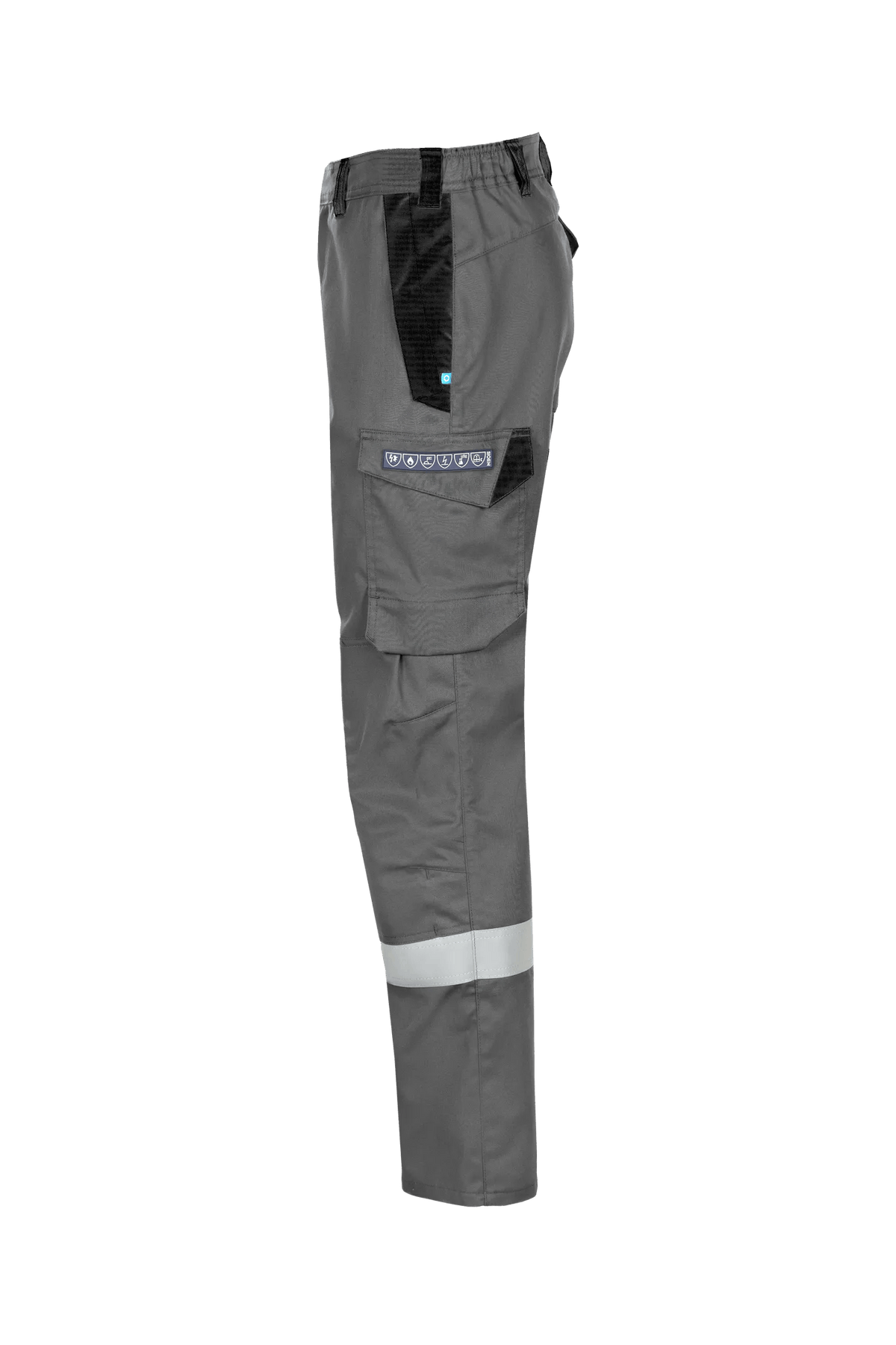 Sioen PRO Rigil in Anthracite grey/Black, side view
