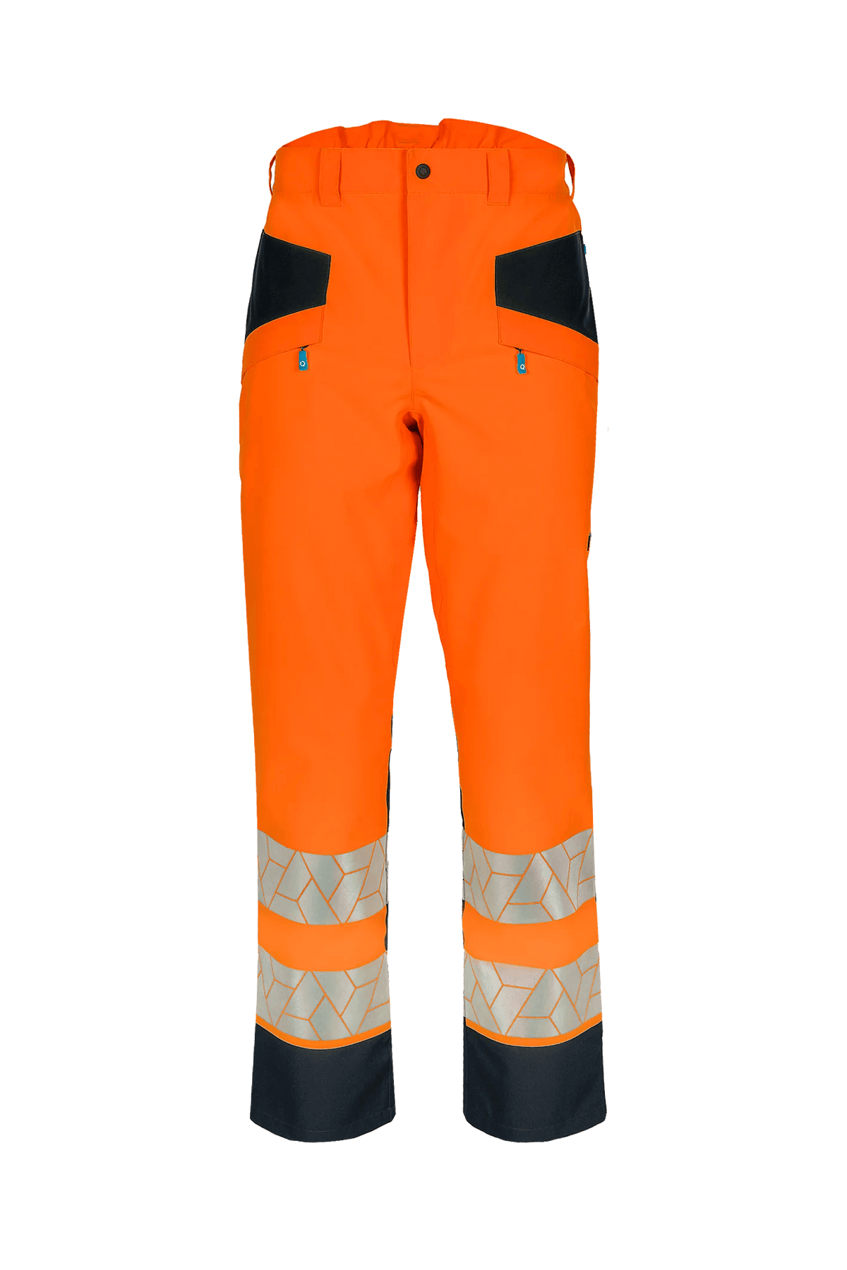 SYNQ Raylight in High-vis orange/Navy blue, front view