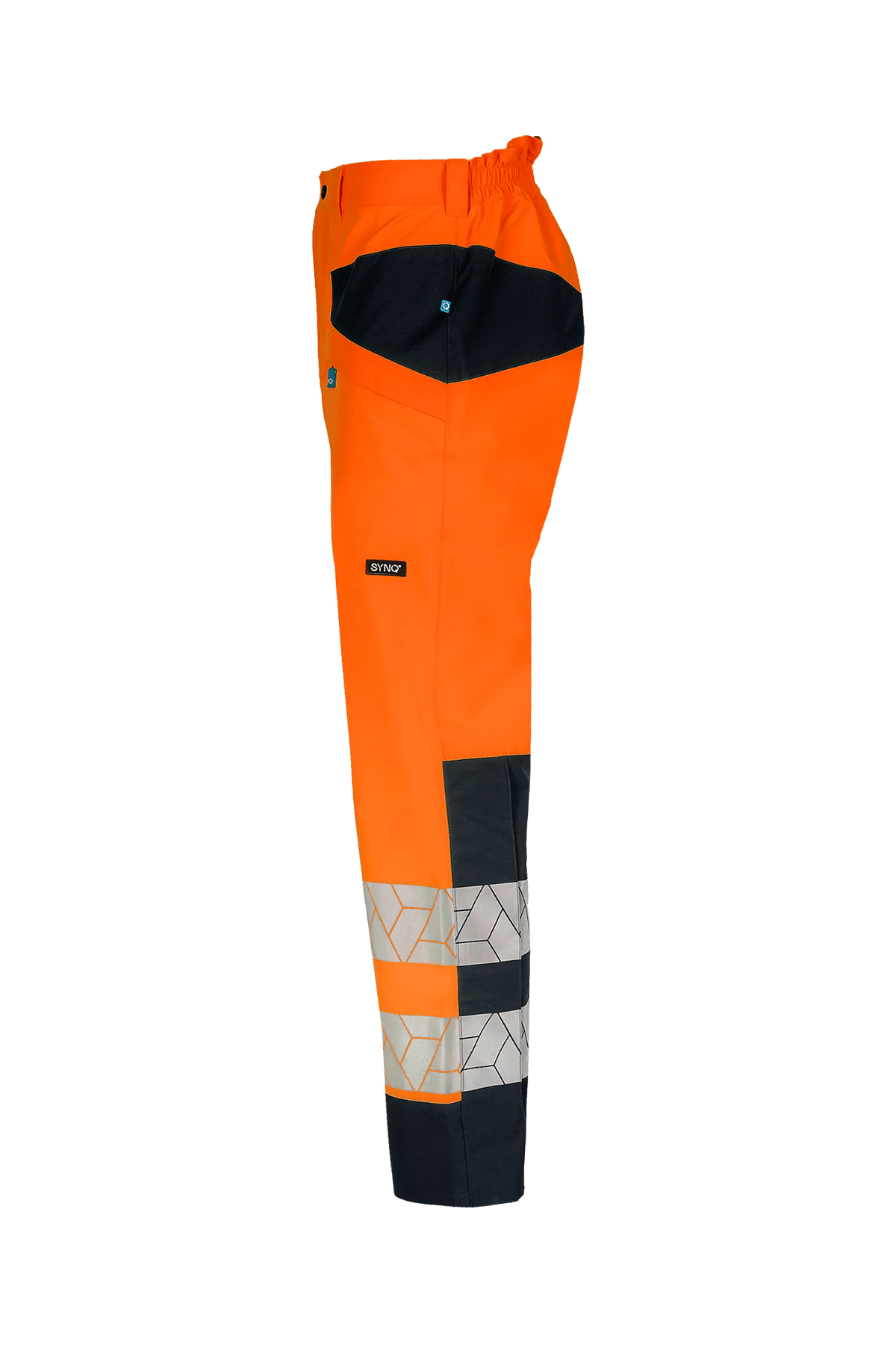 SYNQ Raylight in High-vis orange/Navy blue, side view
