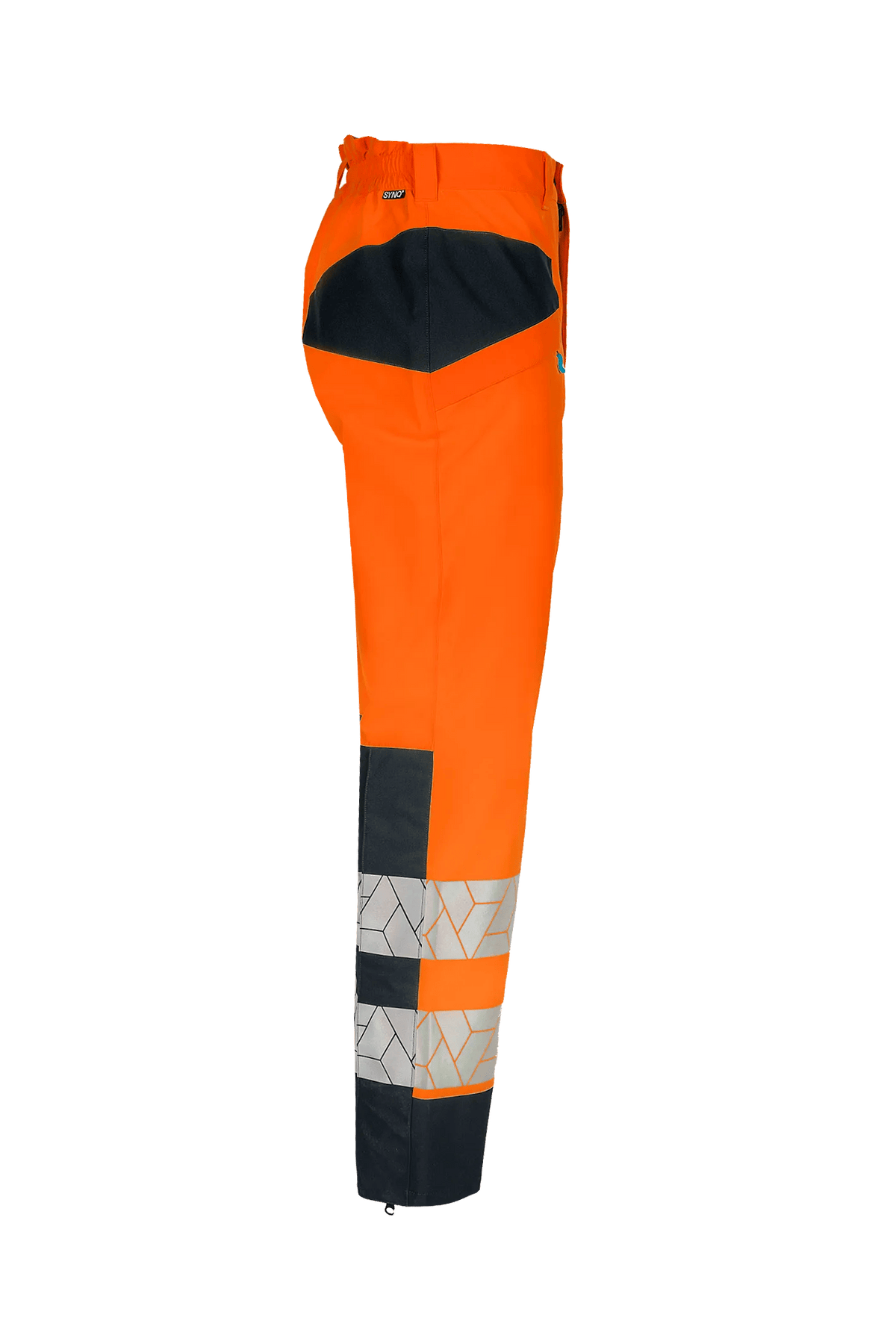 SYNQ Raylight in High-vis orange/Navy blue, side view