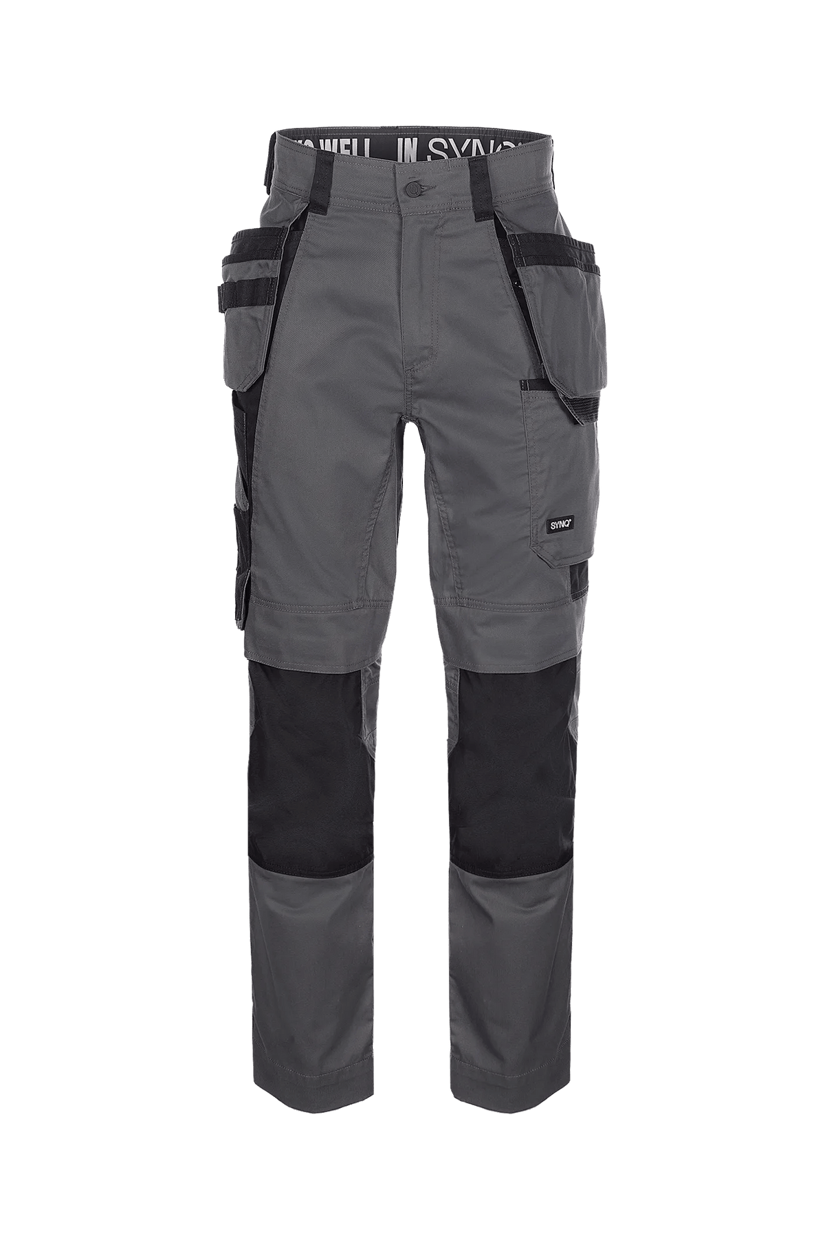 SYNQ Quarterback in Anthracite grey/Black, front view