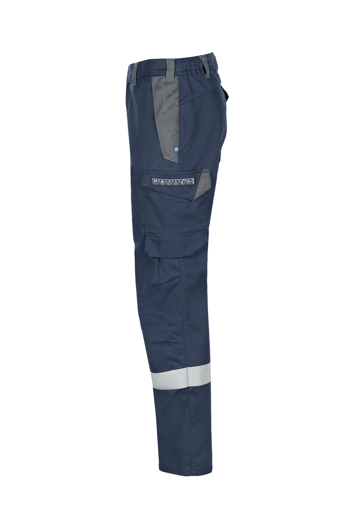 Sioen PRO Helin in Navy blue/Anthracite grey, side view