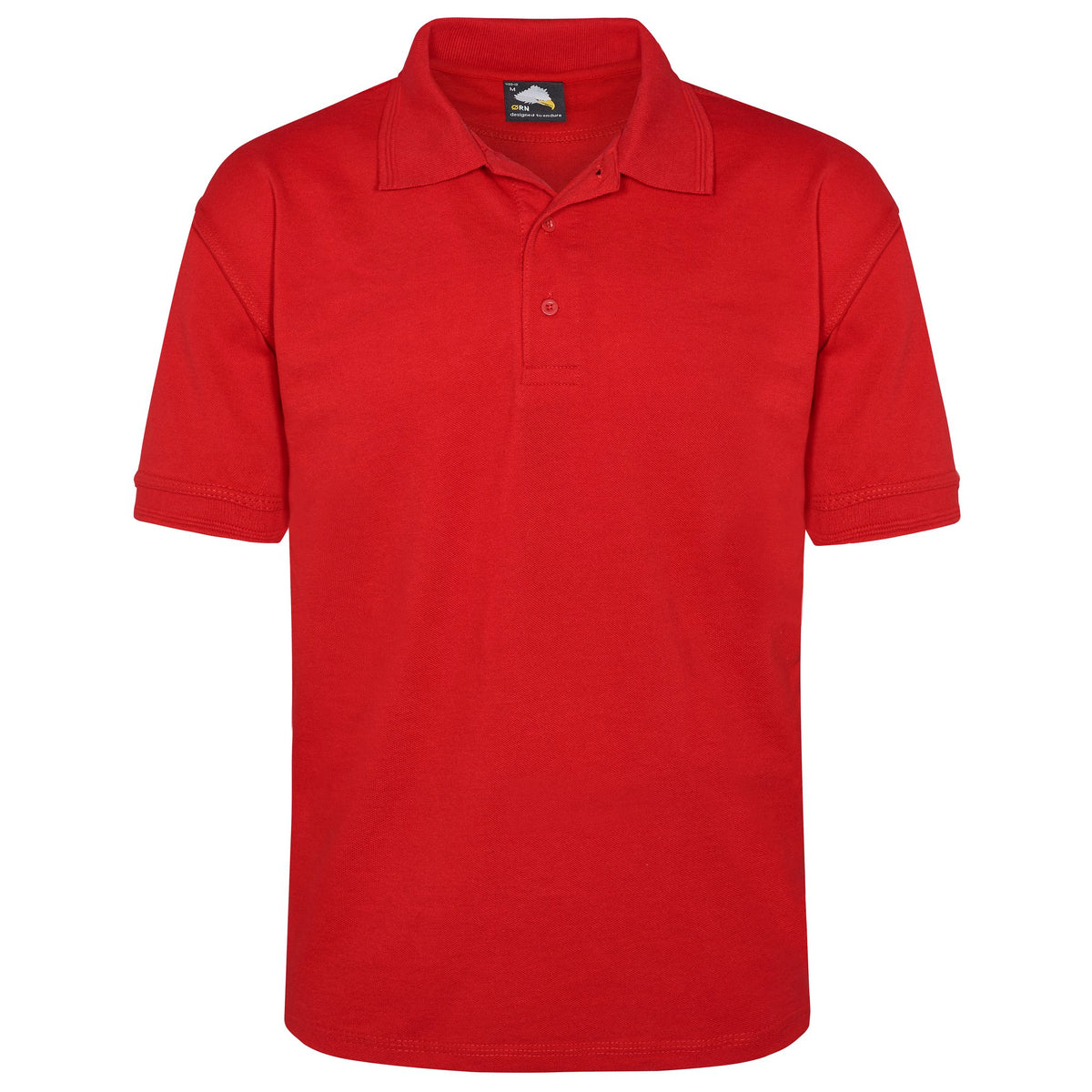 ØRN Eagle Poloshirt – Red – front