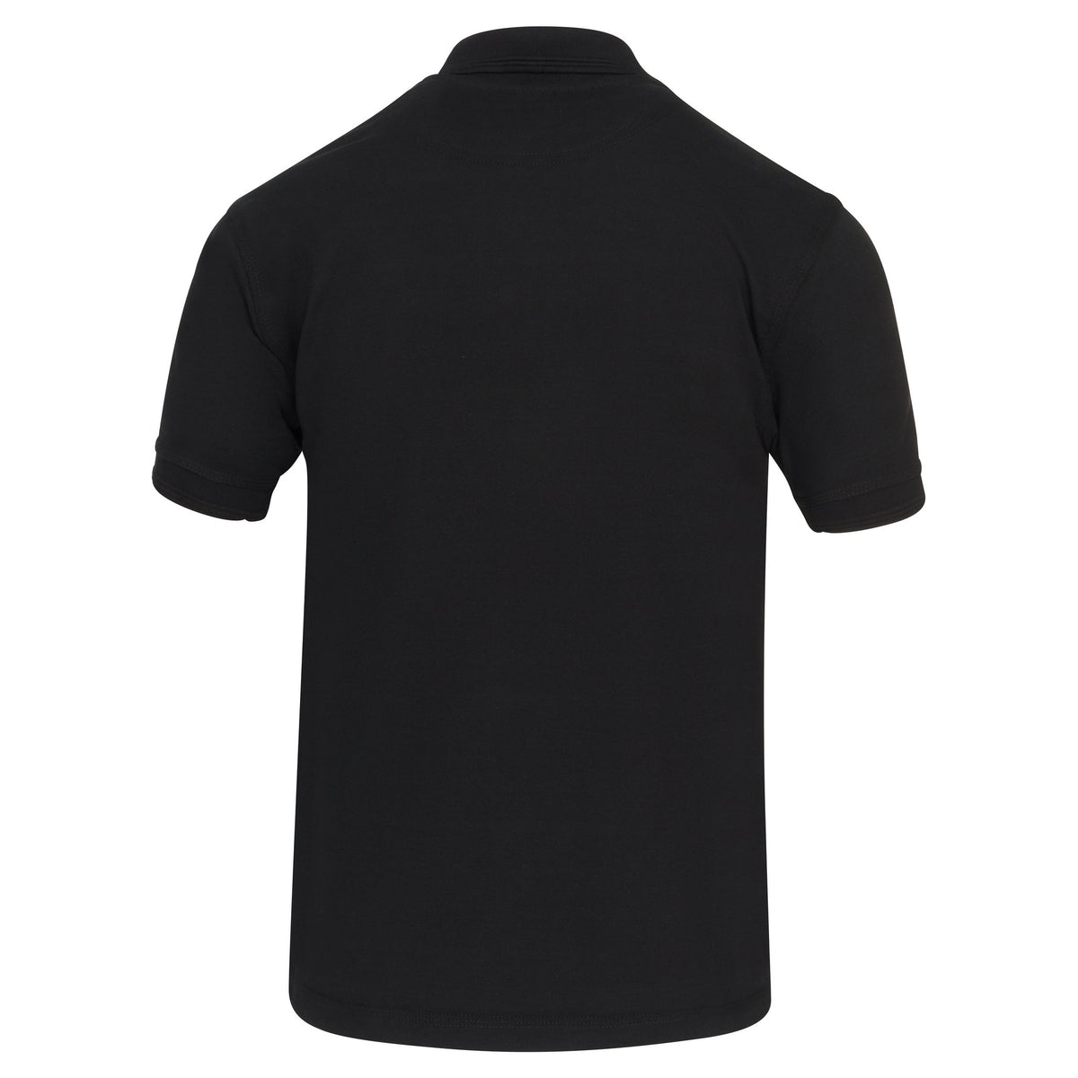 ØRN Warbler Stud Poloshirt – Black – back