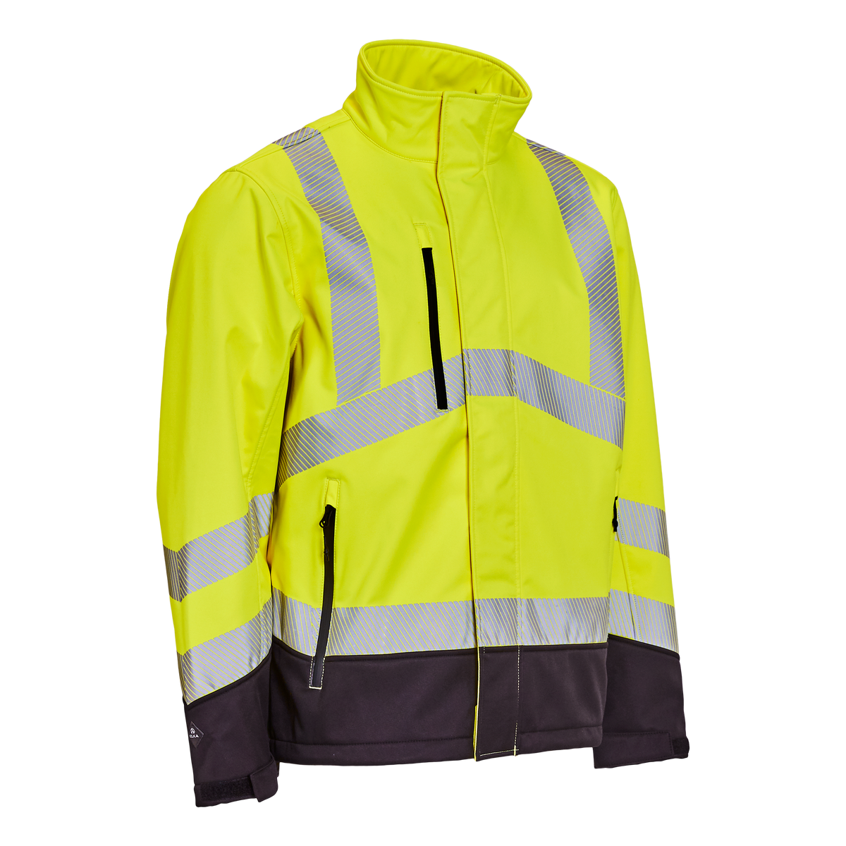 ELKA Rainwear Visible Xtreme Softshell jacket in Fl. Yellow/Black
