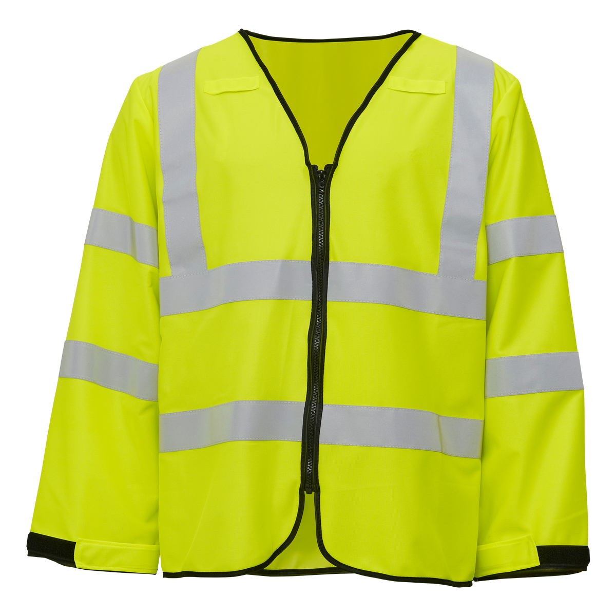 ELKA Rainwear Visible Xtreme Class 3 Vest in Fl. Yellow, front view