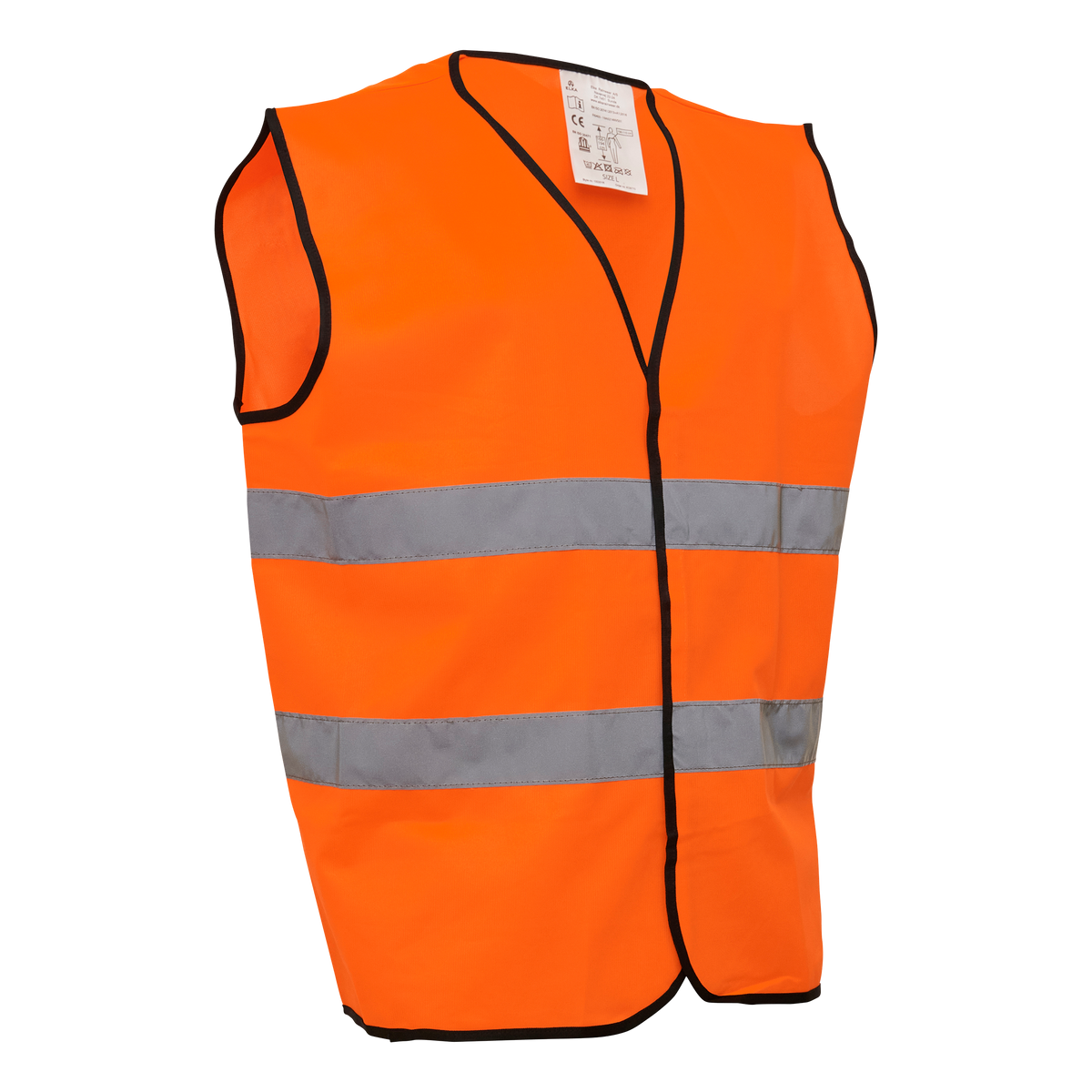 ELKA Rainwear Visible Xtreme Class 2 Vest in Fl. Orange, front view