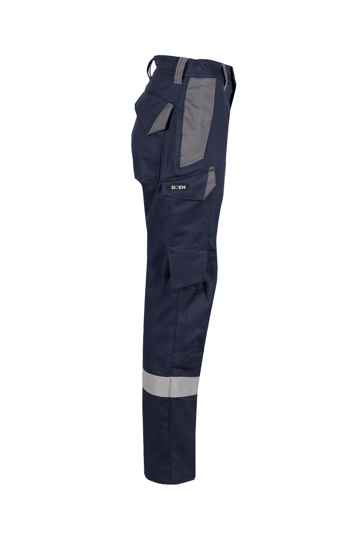 Sioen PRO Rigil Women in Navy blue/Anthracite grey, side view