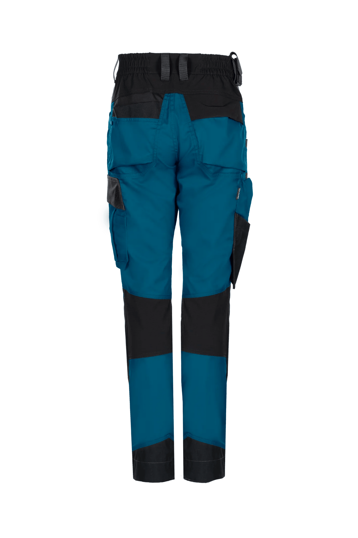 SYNQ Sqoot Women in Petrol blue/Black, back view