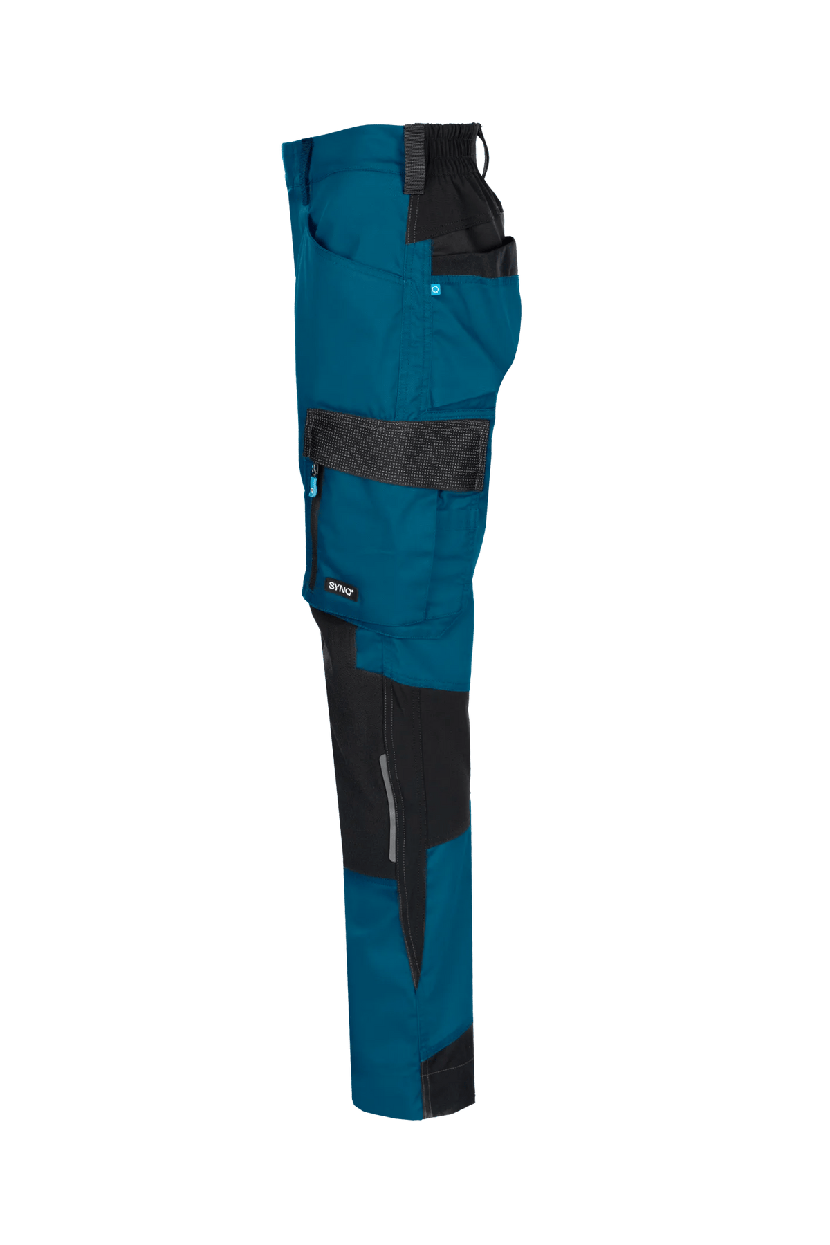 SYNQ Sqoot Women in Petrol blue/Black, side view