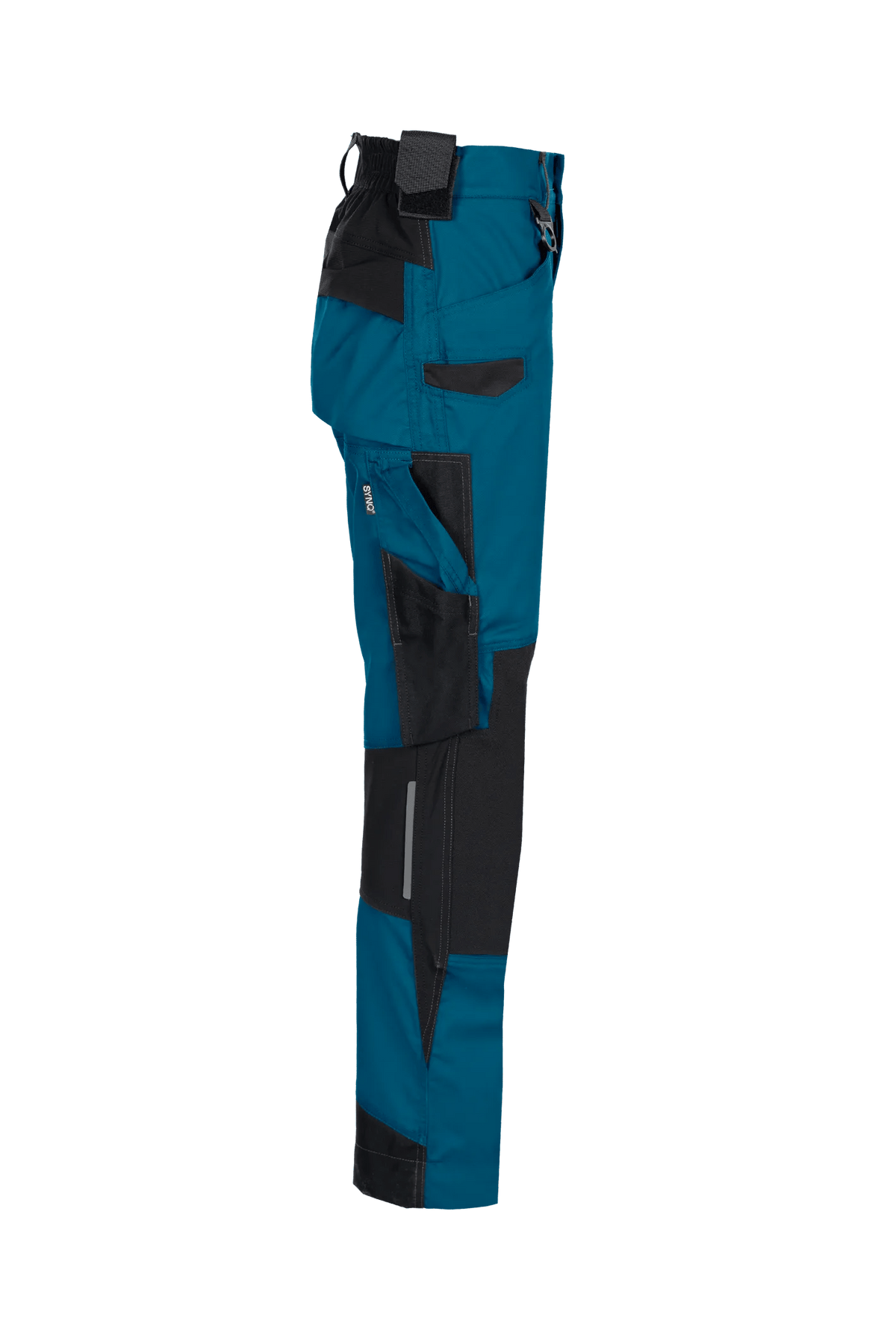 SYNQ Sqoot Women in Petrol blue/Black, side view