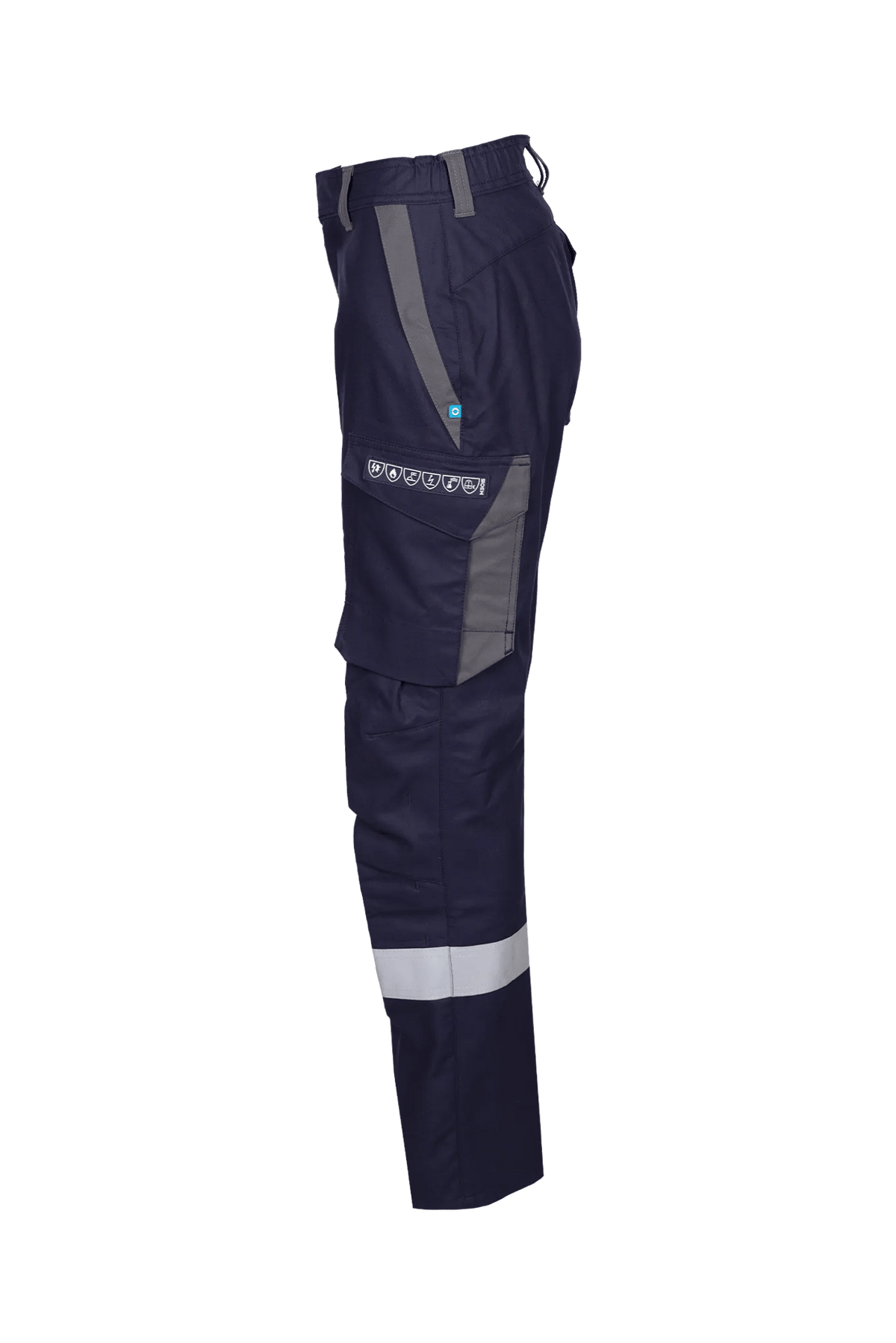 Sioen PRO Barnard Women in Navy blue/Anthracite grey, side view