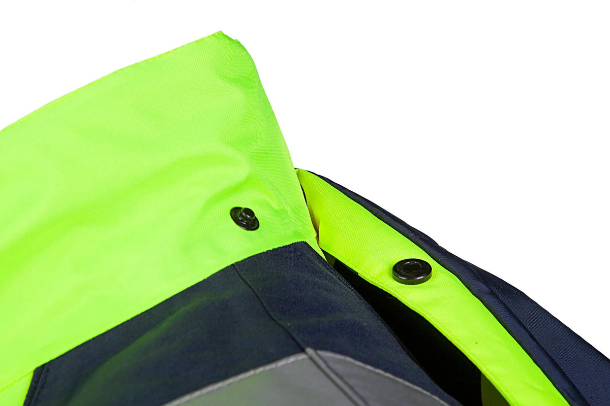 Sioen Alford in High-vis yellow/Navy blue
