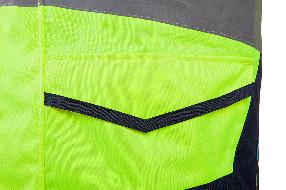 Sioen Alford in High-vis yellow/Navy blue