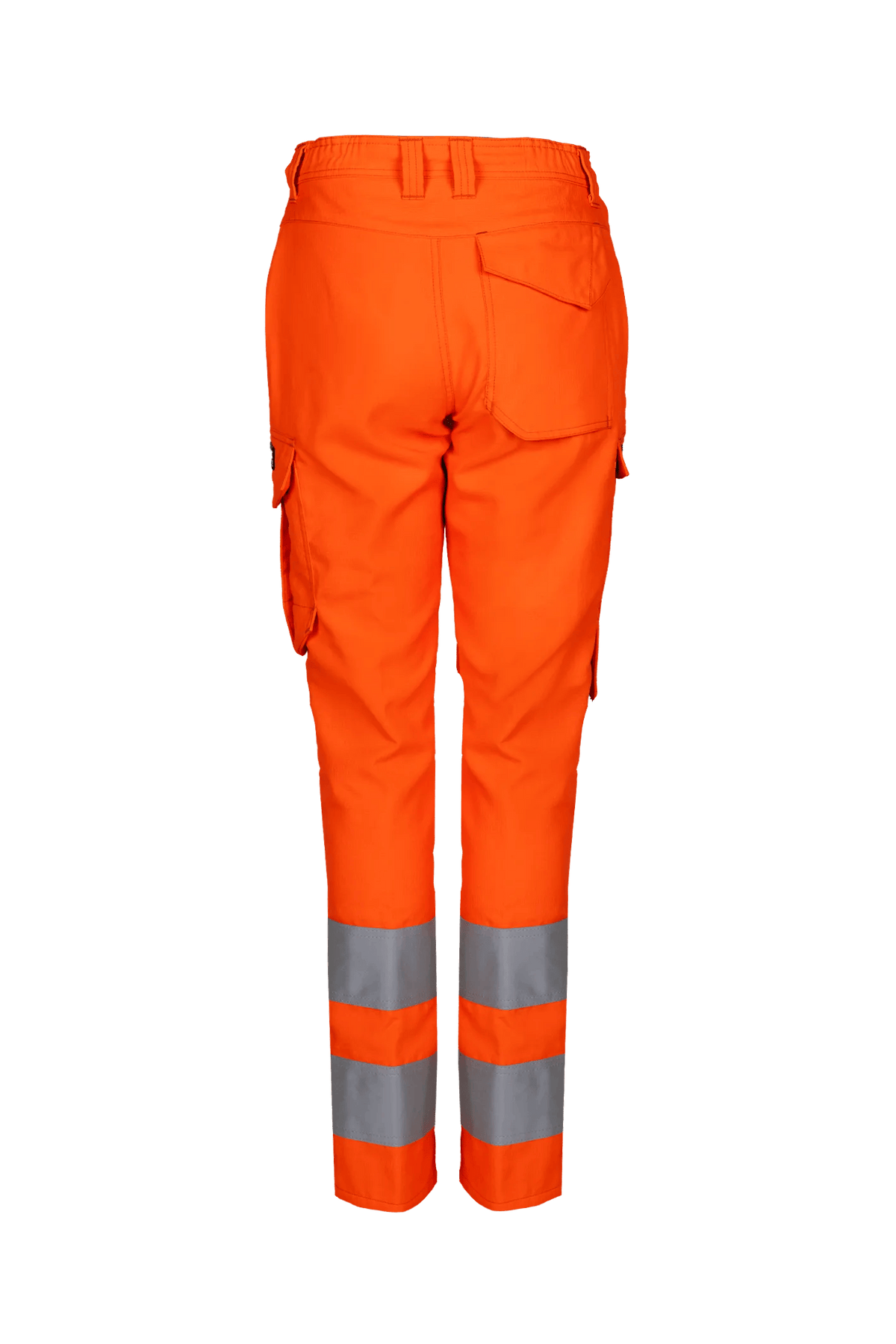 Sioen PRO Regor Women in High-vis orange, back view