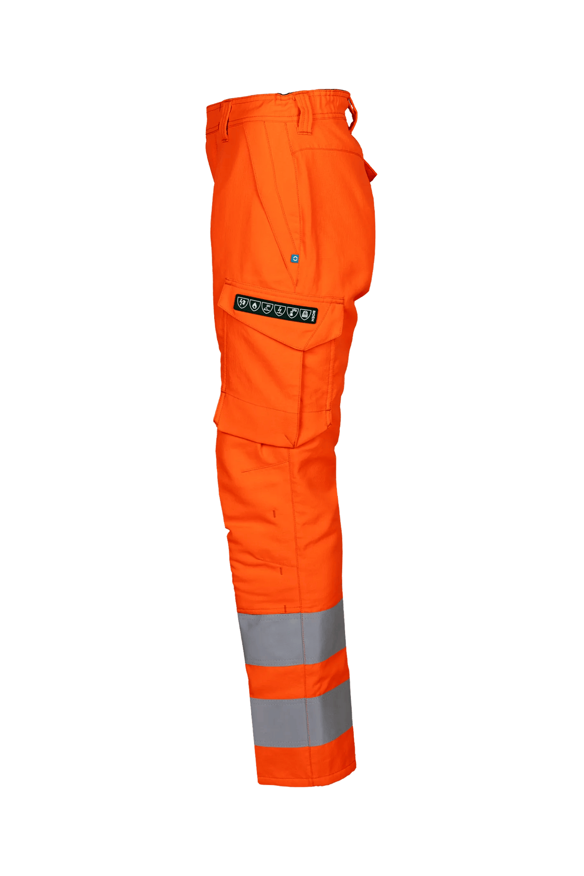 Sioen PRO Regor Women in High-vis orange, side view