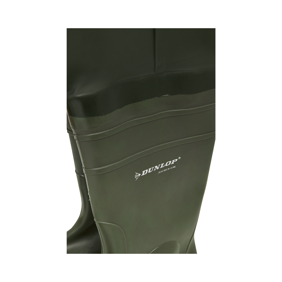 ELKA Rainwear Waders - Wide model w/ safety in Olive