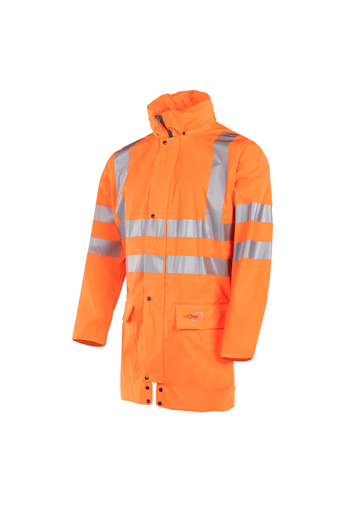 Sioen Erfurt in High-vis orange, side view