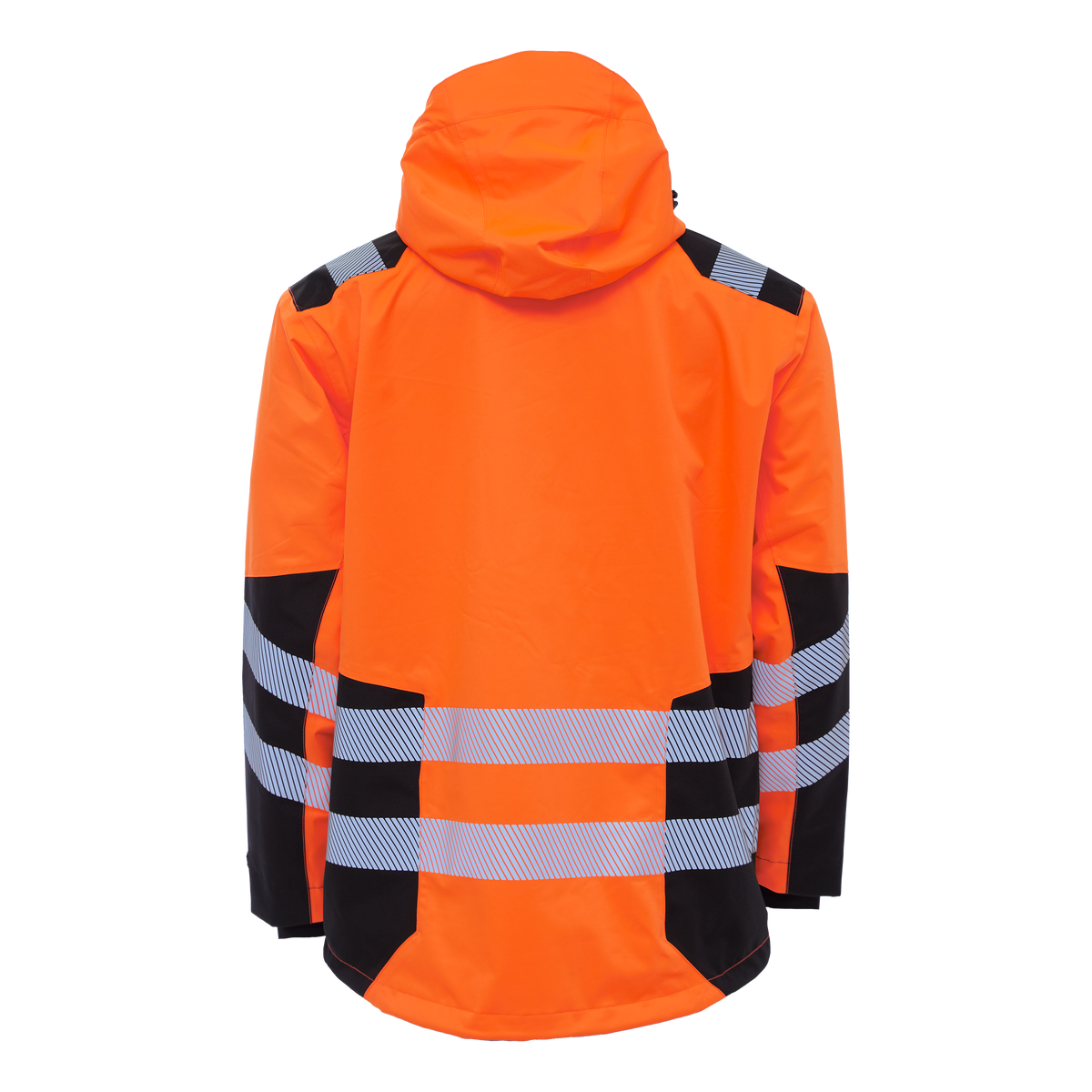 ELKA Rainwear Visible Xtreme Recycled Jacket in Fl. Orange/Black