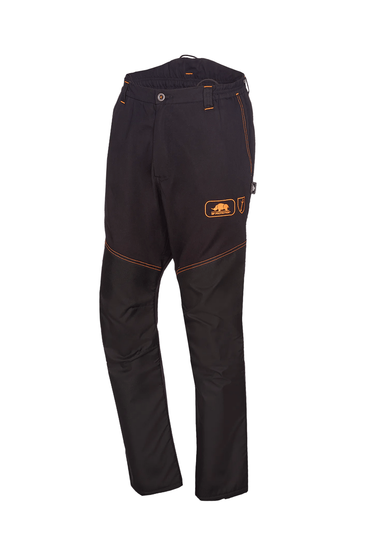 SIP Protection Greenkeeper in Anthracite/Hi-Vis orange, side view