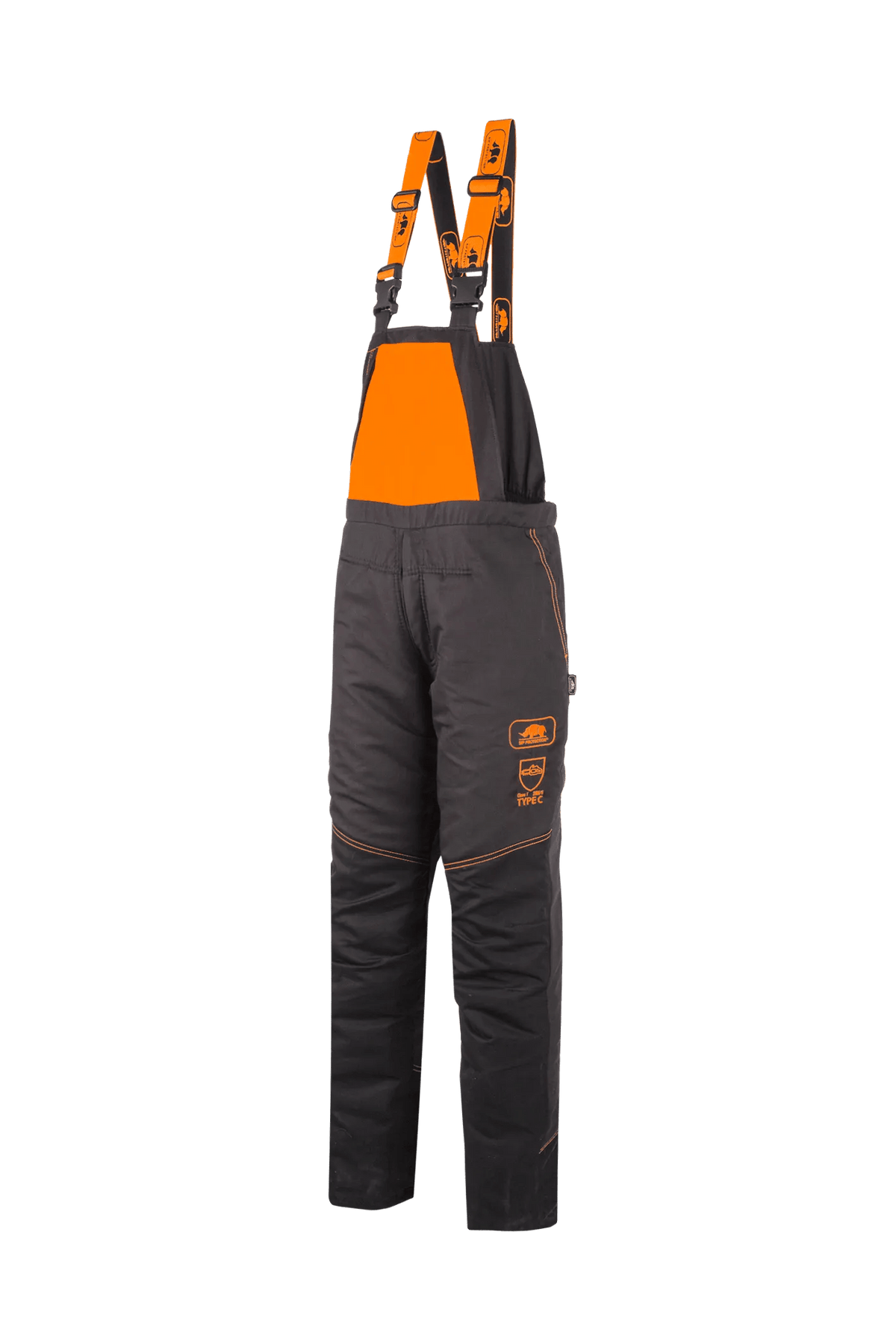 SIP Protection Aspin C in Anthracite/Black/Hi-Vis Orange, side view