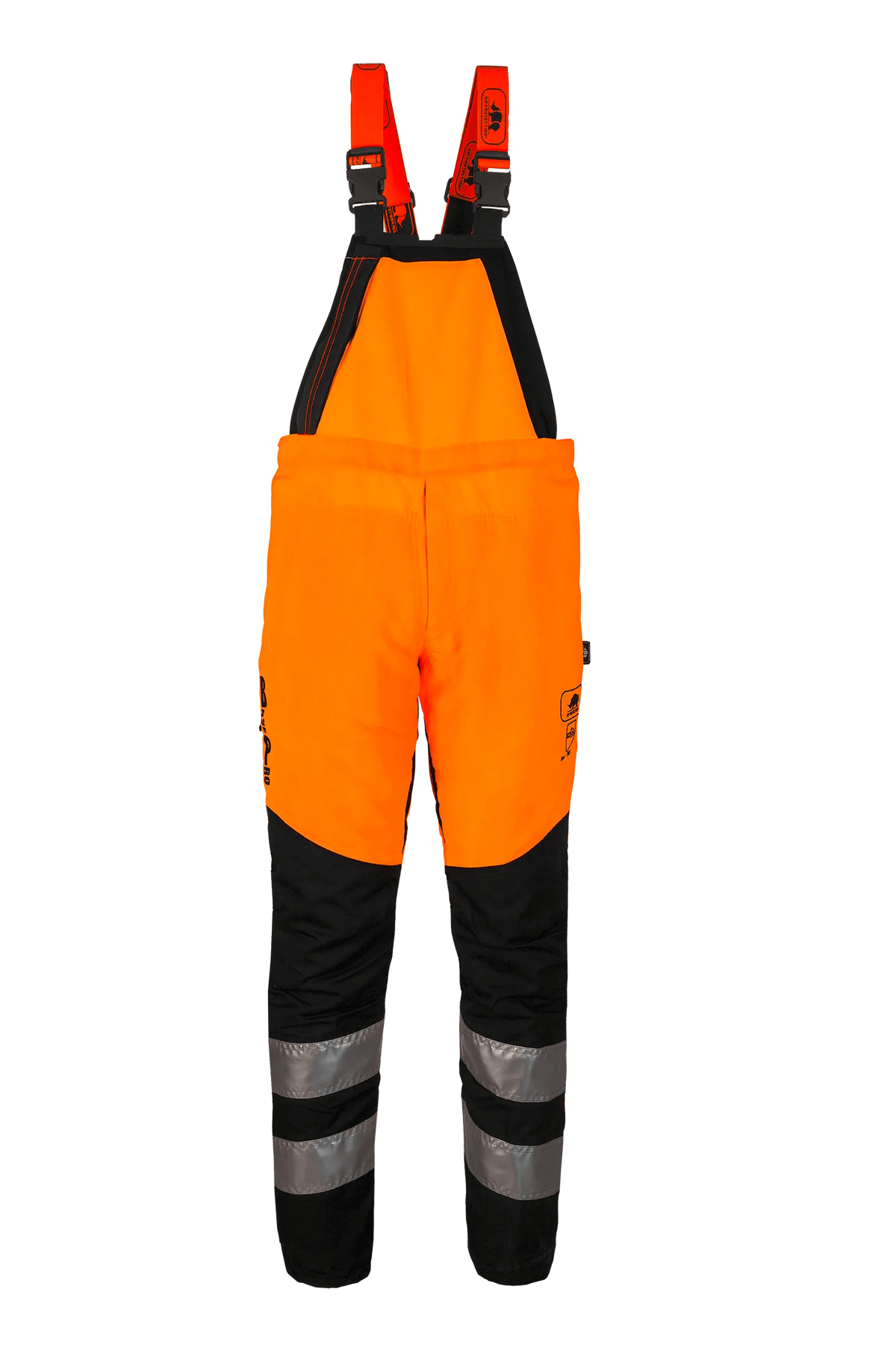 SIP Protection Aspin Flash in Hi-Vis Orange/Black, front view