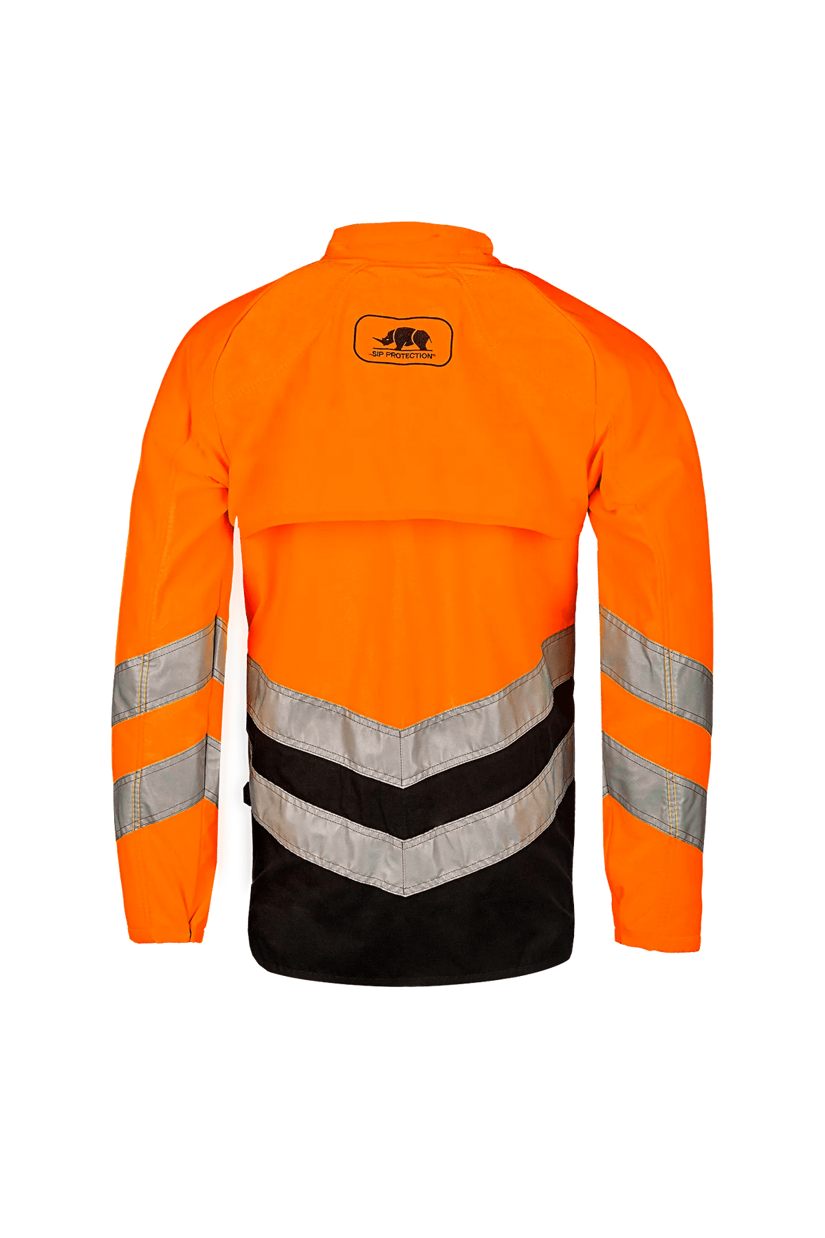 SIP Protection Portet Flash in Hi-Vis Orange/Black, back view