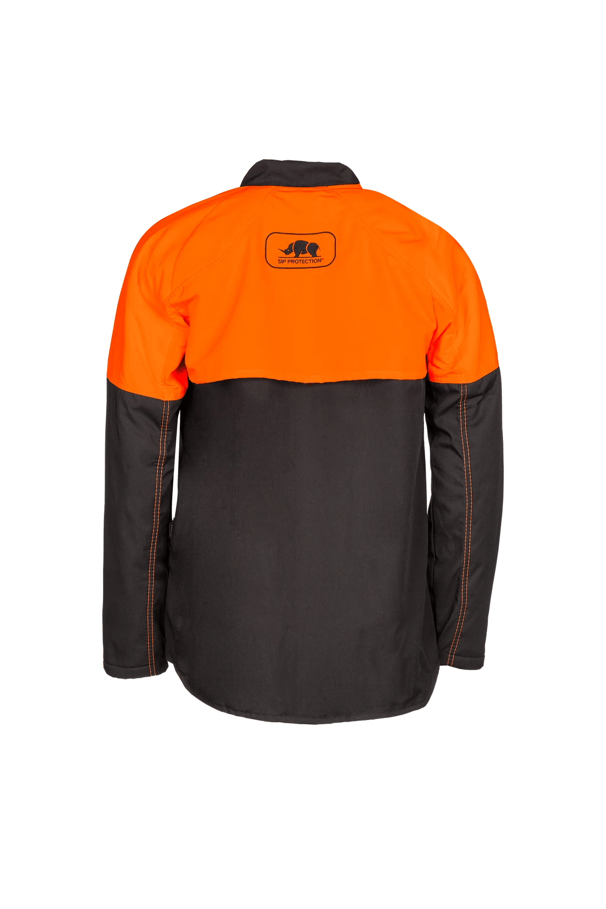 SIP Protection Portet in Hi-Vis Orange/Anthracite, back view
